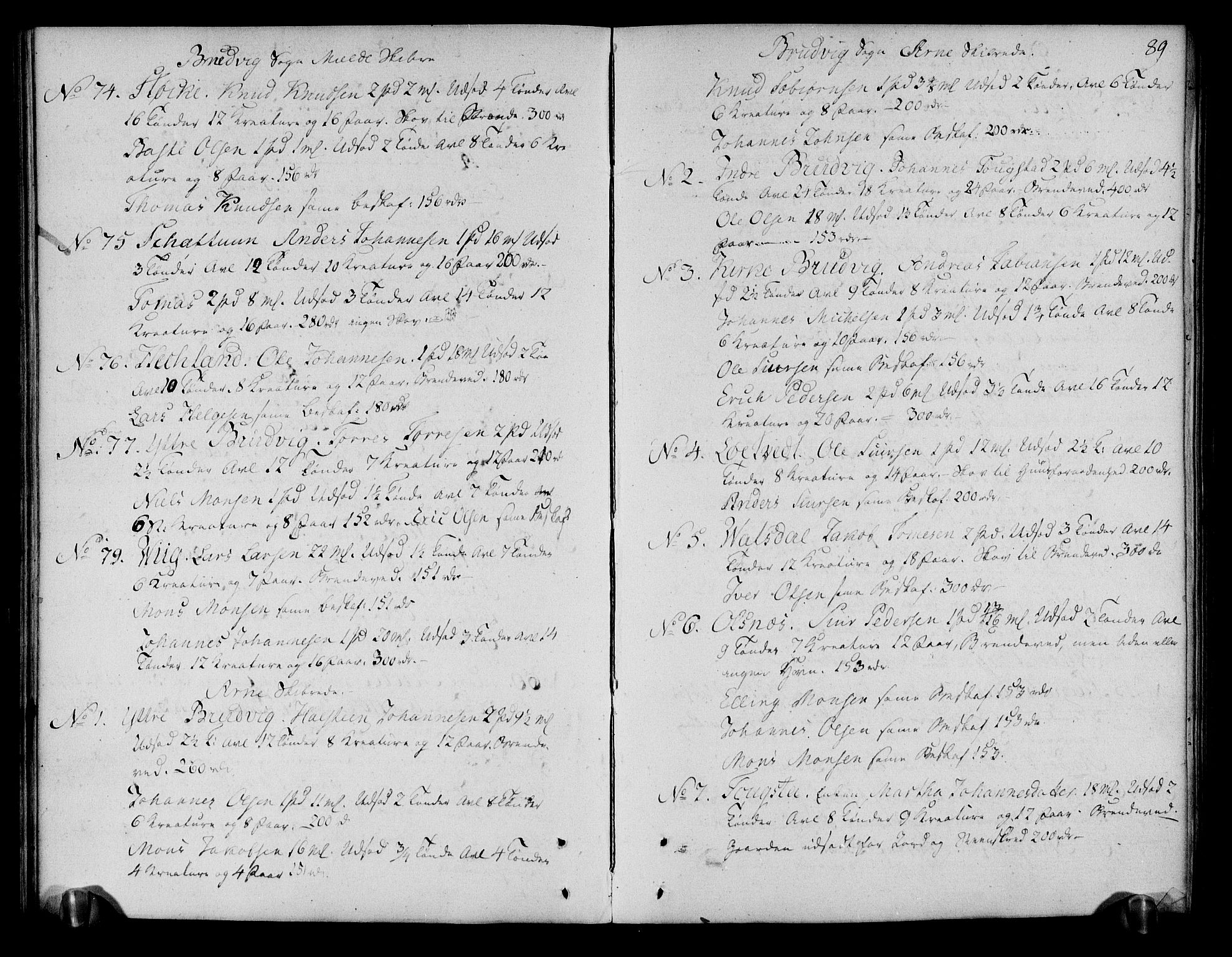 Rentekammeret inntil 1814, Realistisk ordnet avdeling, AV/RA-EA-4070/N/Ne/Nea/L0110: Nordhordland og Voss fogderi. Deliberasjonsprotokoll, 1803, s. 95