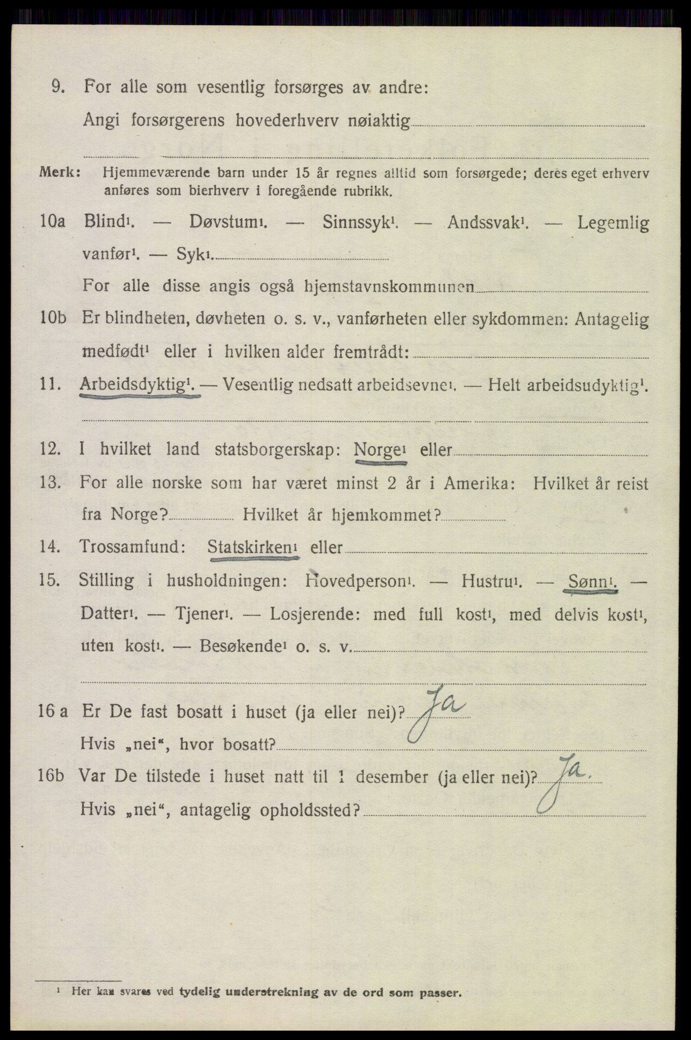 SAH, Folketelling 1920 for 0428 Trysil herred, 1920, s. 9492
