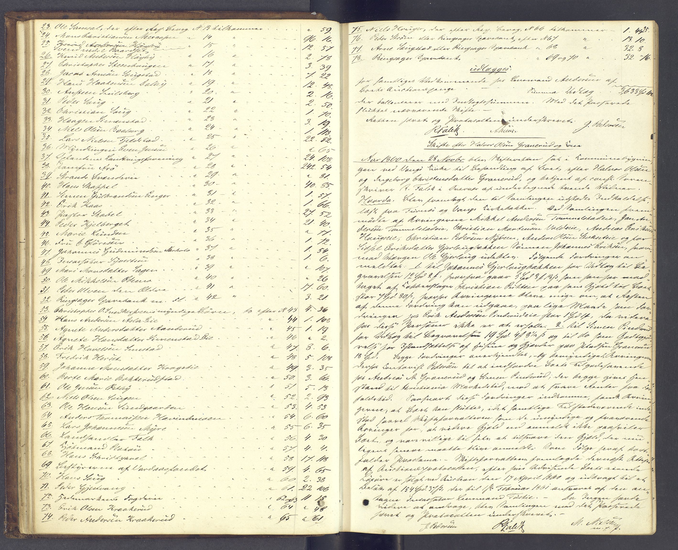 Nord-Hedmark sorenskriveri, AV/SAH-TING-012/J/Ja/L0013: Skifteprotokoll, 1860-1867, s. 24b-25a
