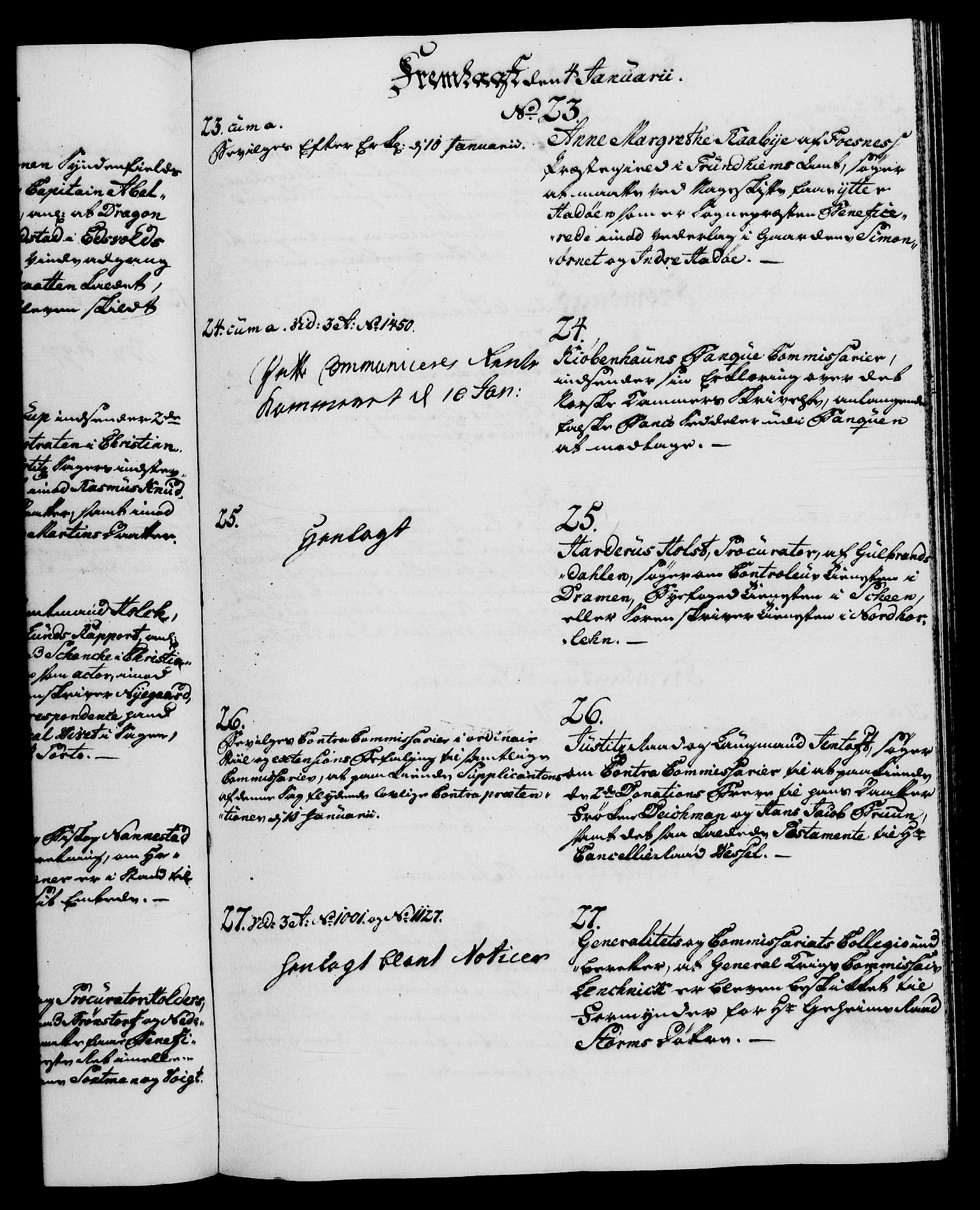 Danske Kanselli 1572-1799, AV/RA-EA-3023/I/Ia/L0002: 3. departements journal, 1772