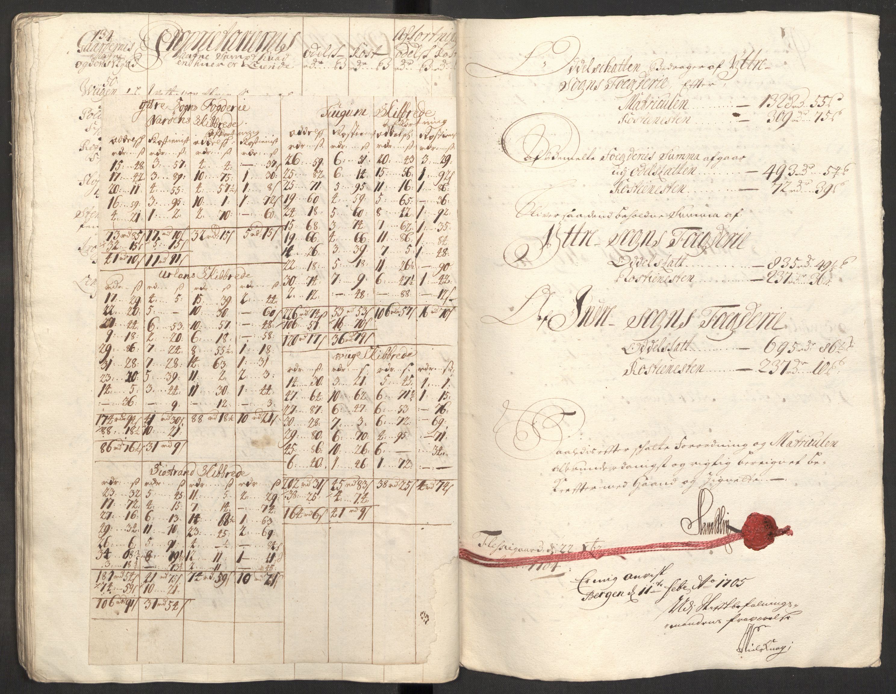 Rentekammeret inntil 1814, Reviderte regnskaper, Fogderegnskap, AV/RA-EA-4092/R52/L3313: Fogderegnskap Sogn, 1703-1704, s. 346