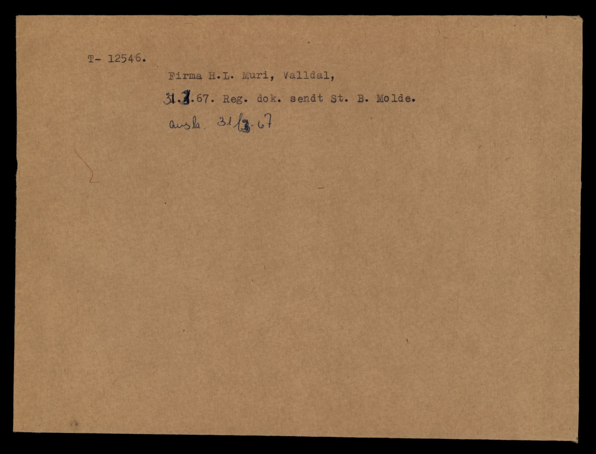 Møre og Romsdal vegkontor - Ålesund trafikkstasjon, AV/SAT-A-4099/F/Fe/L0034: Registreringskort for kjøretøy T 12500 - T 12652, 1927-1998, s. 828