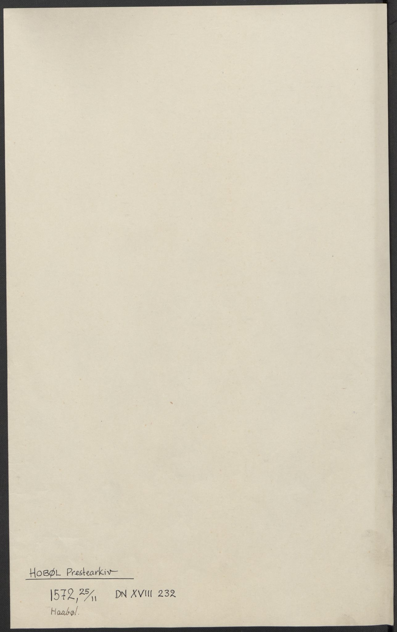 Riksarkivets diplomsamling, AV/RA-EA-5965/F15/L0005: Prestearkiv - Østfold, 1572-1830, s. 45