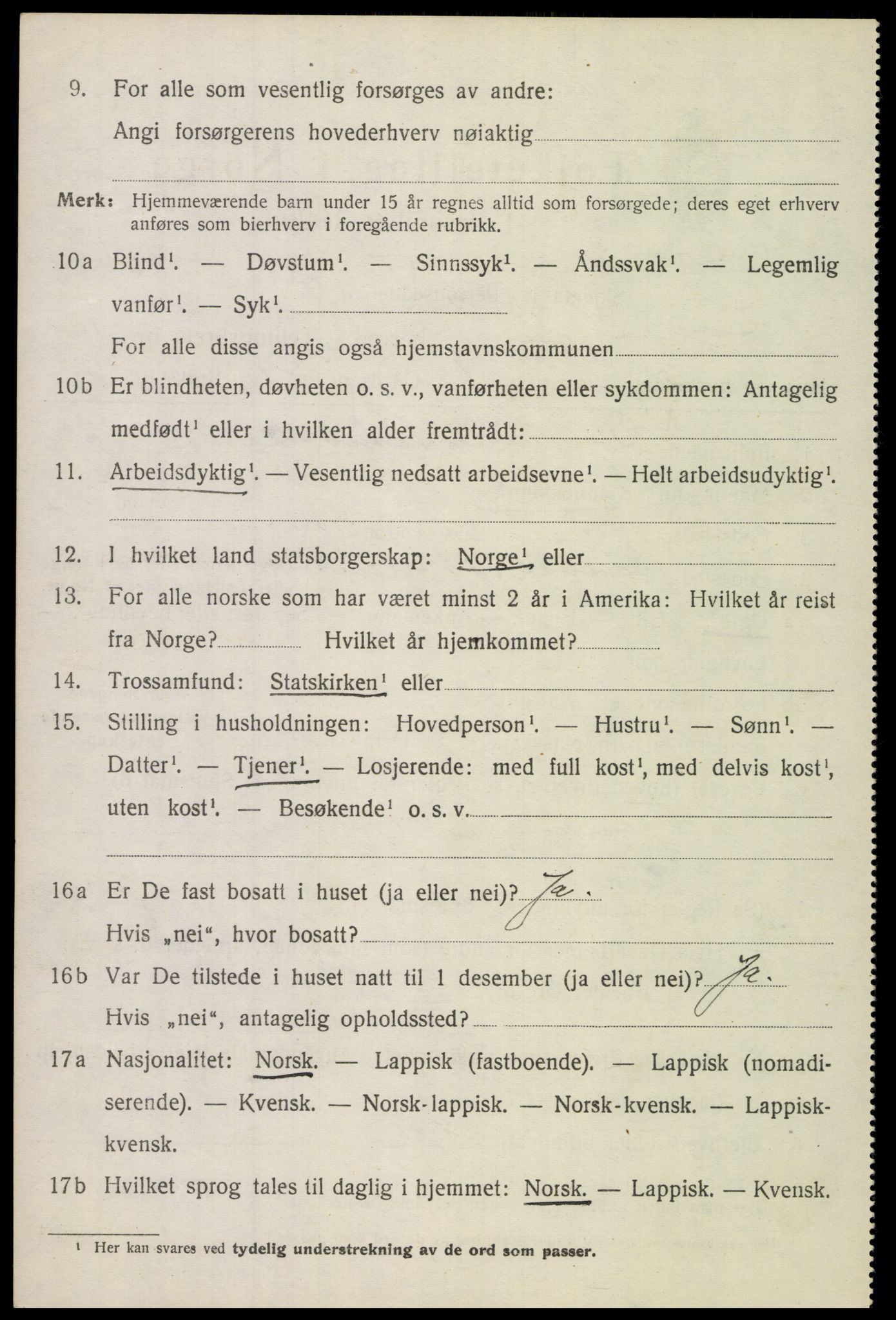 SAT, Folketelling 1920 for 1851 Lødingen herred, 1920, s. 6176