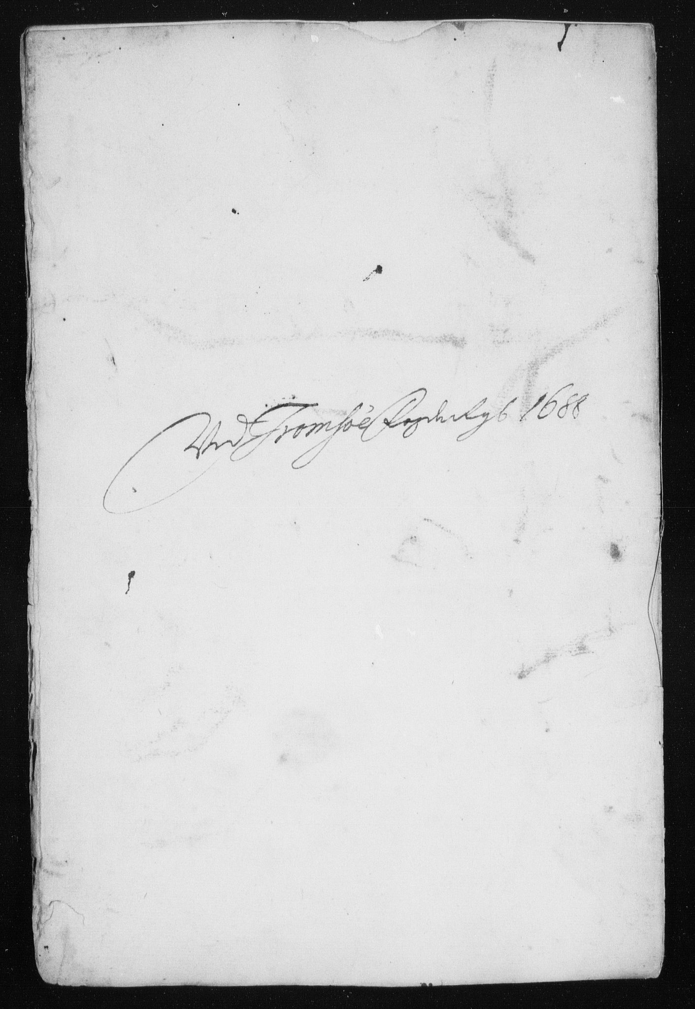 Rentekammeret inntil 1814, Reviderte regnskaper, Stiftamtstueregnskaper, Trondheim stiftamt og Nordland amt, AV/RA-EA-6044/R/Rh/L0012: Nordland amt, 1688