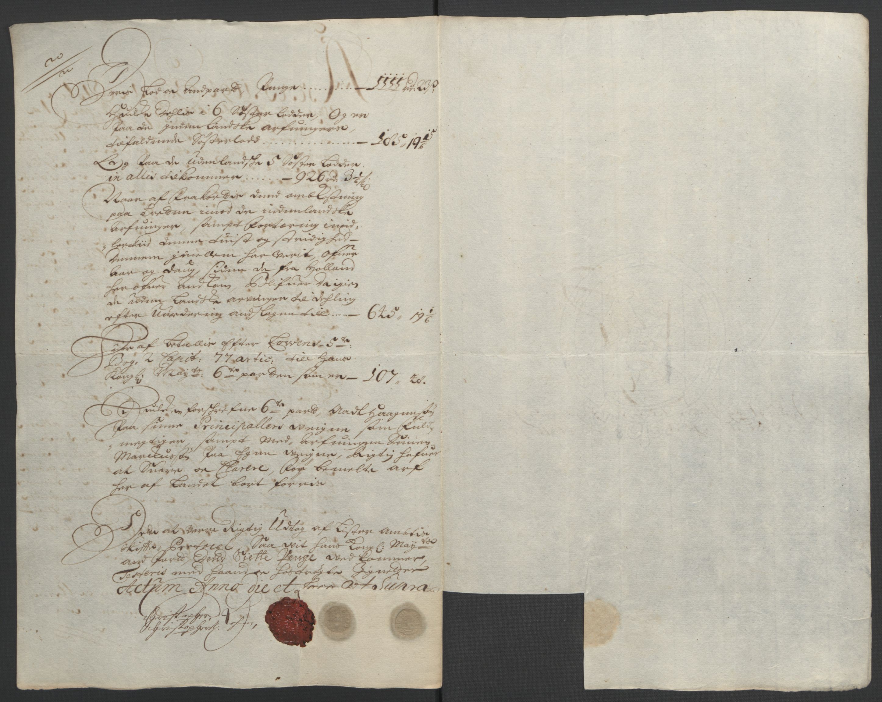Rentekammeret inntil 1814, Reviderte regnskaper, Fogderegnskap, RA/EA-4092/R43/L2545: Fogderegnskap Lista og Mandal, 1694-1695, s. 51