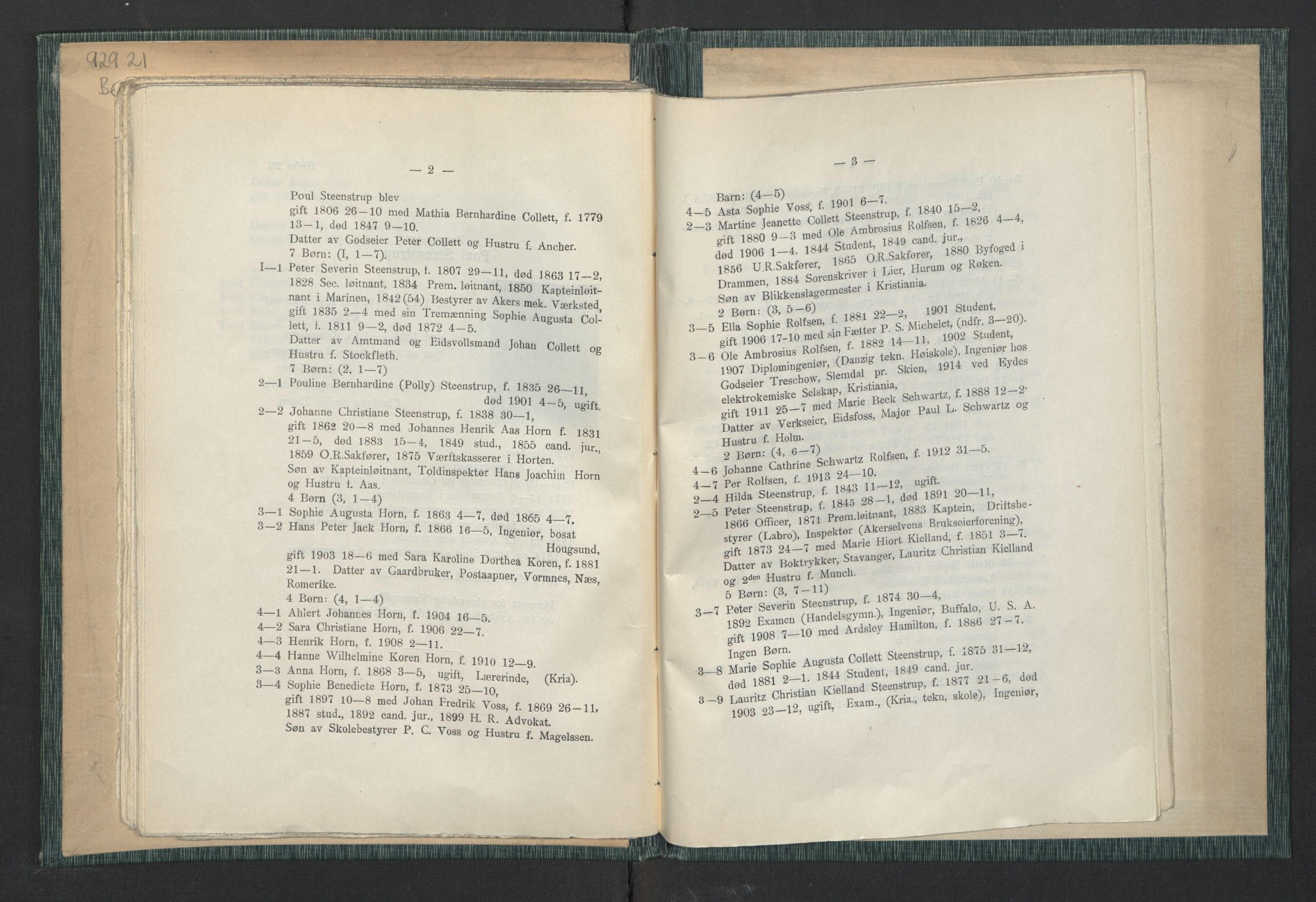 Andre publikasjoner, PUBL/PUBL-999/0003/0001: Johan Kielland Bergwitz: Vore Eidsvollsmænds efterkommere. Gjennem alle linjer i 100 aar (1914), 1814-1914, s. 66