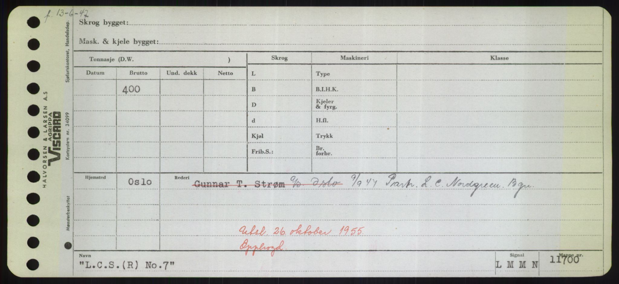 Sjøfartsdirektoratet med forløpere, Skipsmålingen, AV/RA-S-1627/H/Hd/L0022: Fartøy, L-Lia, s. 27