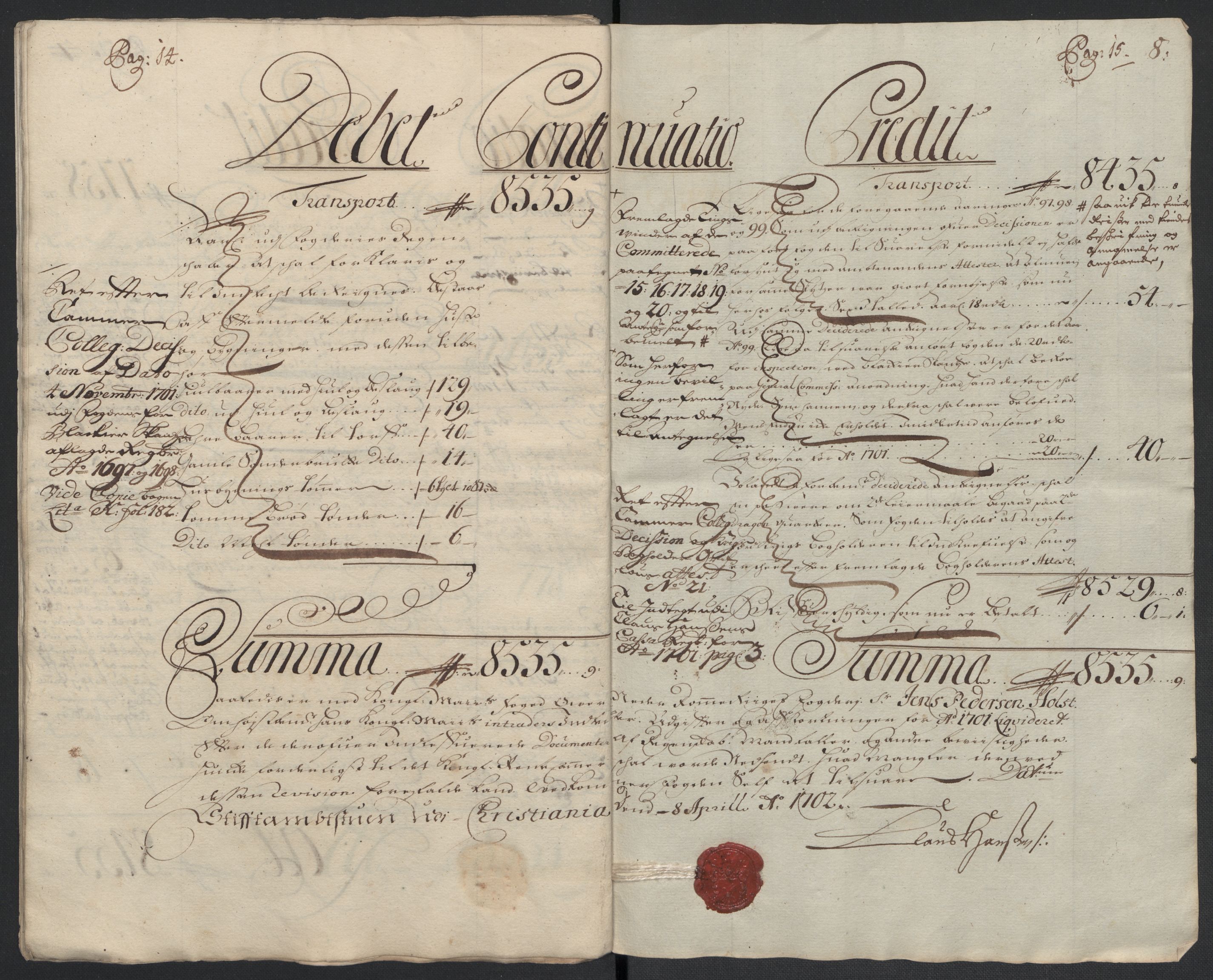 Rentekammeret inntil 1814, Reviderte regnskaper, Fogderegnskap, AV/RA-EA-4092/R11/L0584: Fogderegnskap Nedre Romerike, 1701, s. 23