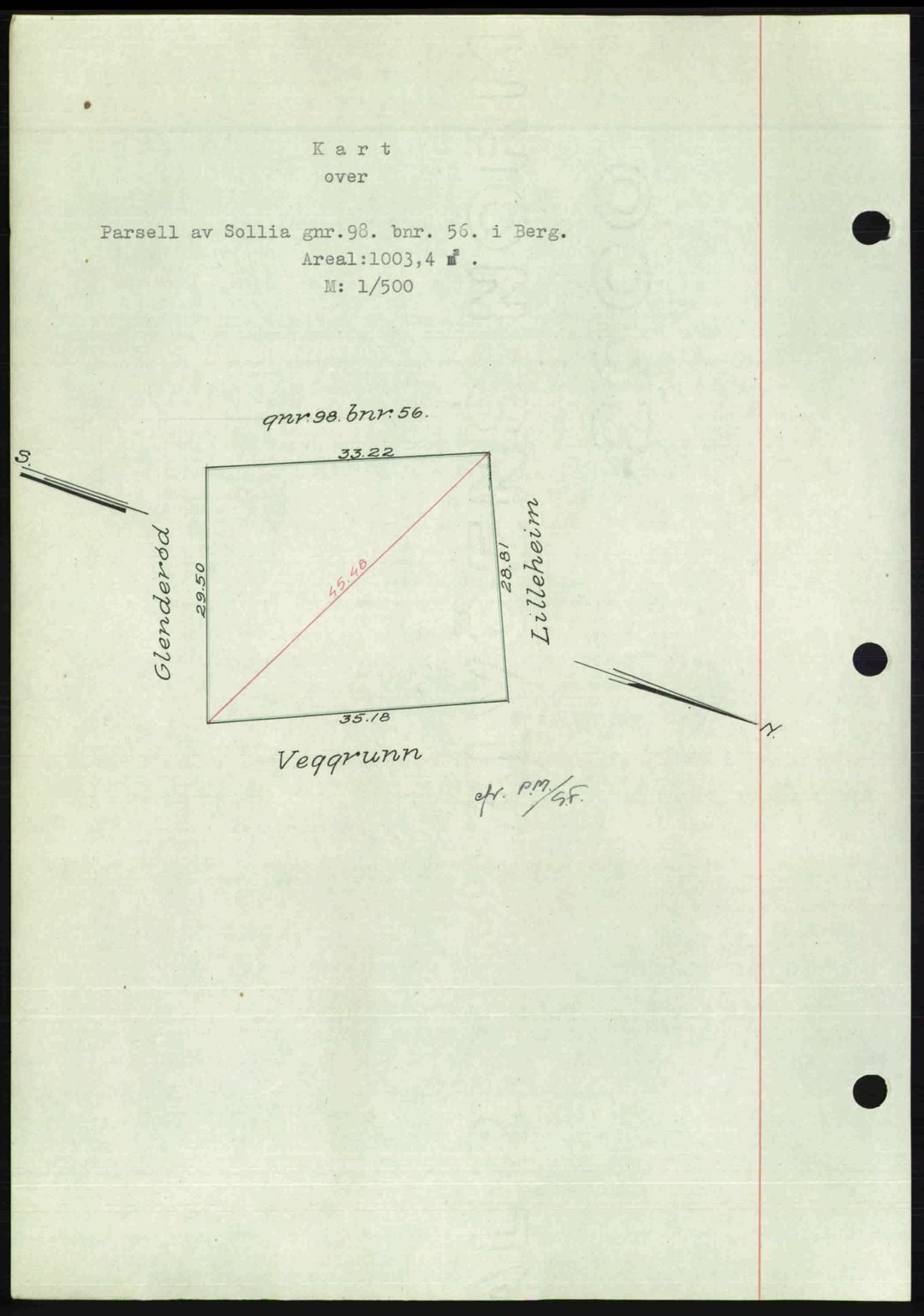 Idd og Marker sorenskriveri, AV/SAO-A-10283/G/Gb/Gbb/L0012: Pantebok nr. A12, 1949-1949, Dagboknr: 1543/1949