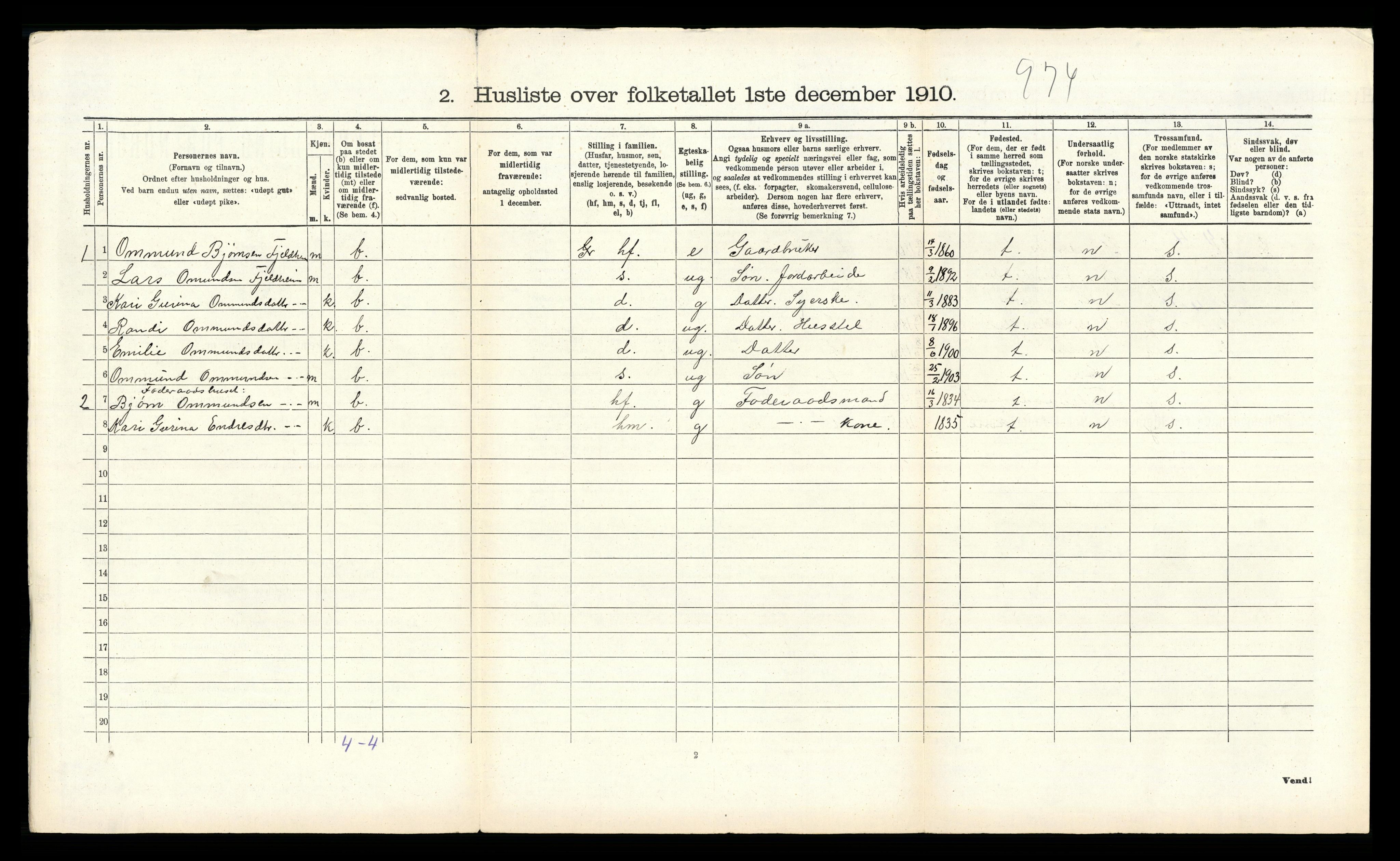 RA, Folketelling 1910 for 1154 Skjold herred, 1910, s. 455