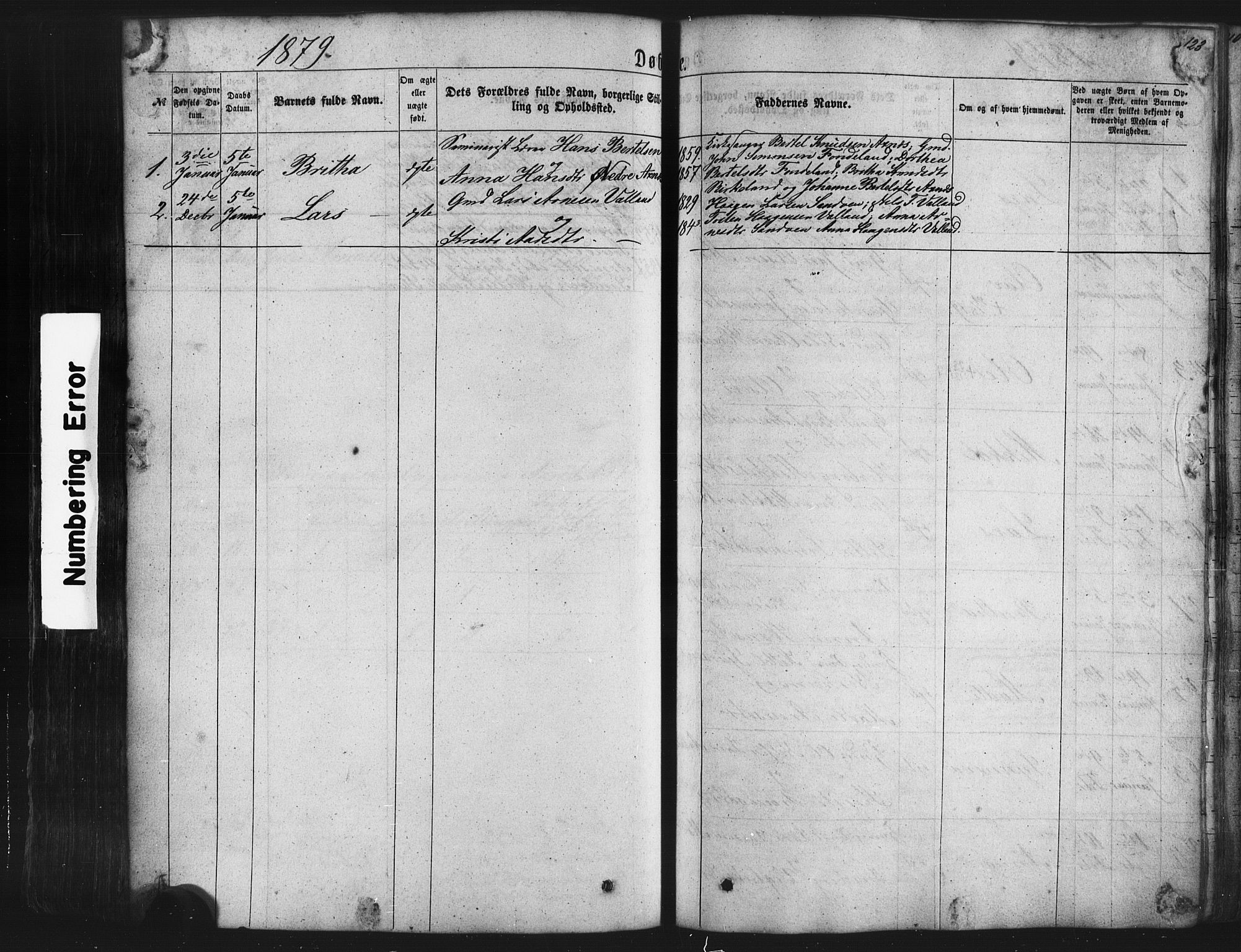 Kvam sokneprestembete, AV/SAB-A-76201/H/Haa: Ministerialbok nr. A 9, 1864-1879, s. 123