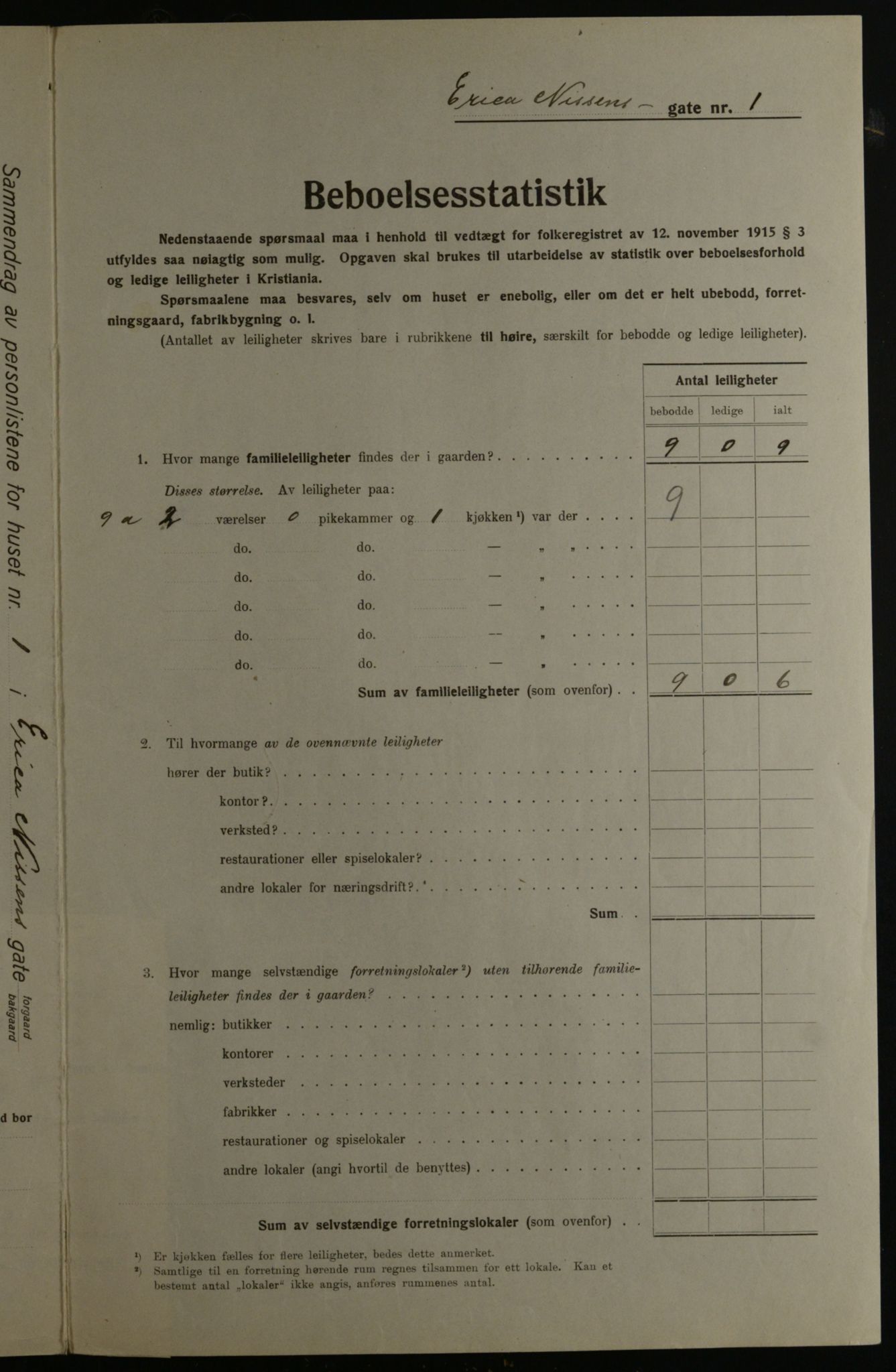 OBA, Kommunal folketelling 1.12.1923 for Kristiania, 1923, s. 24503