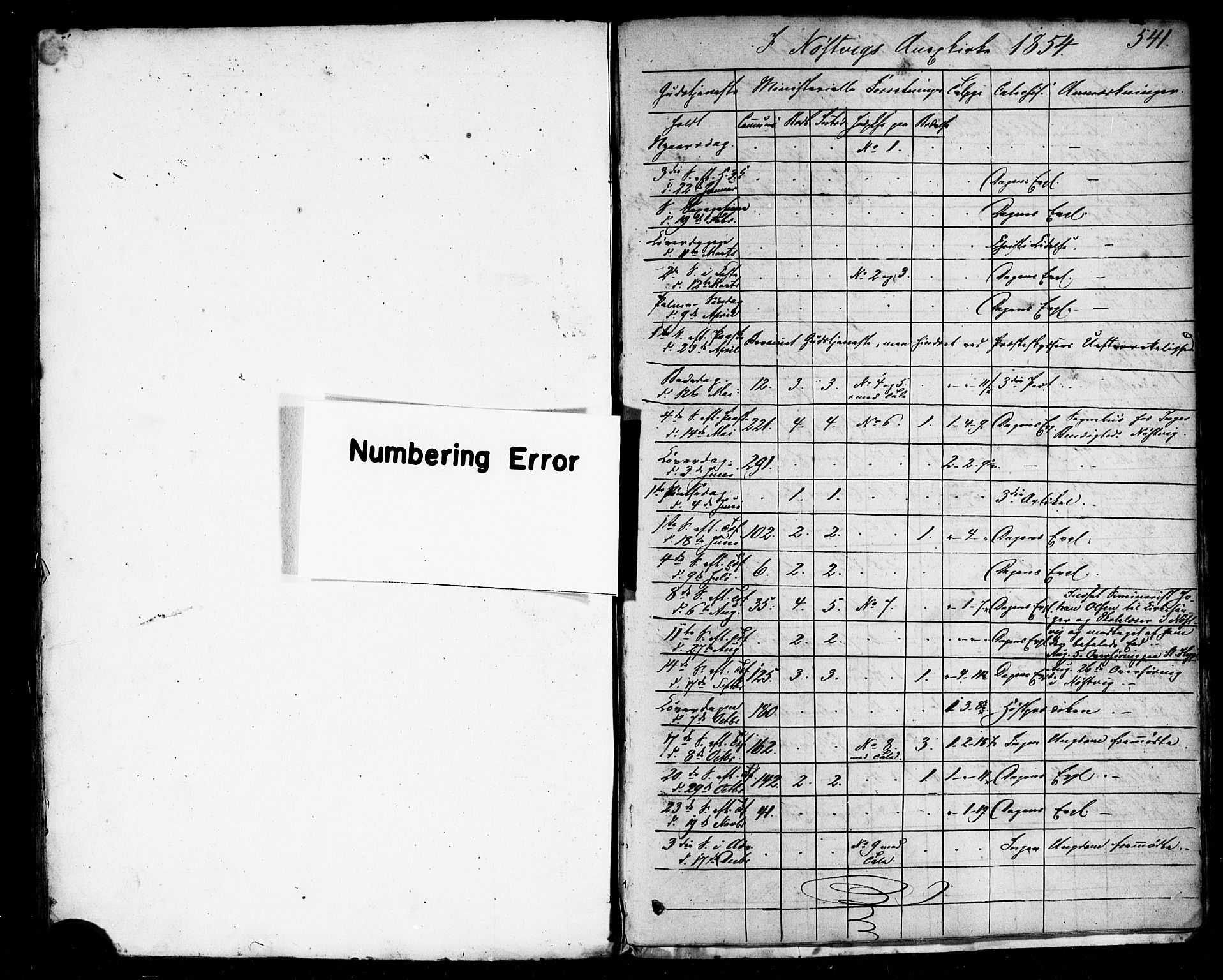 Ministerialprotokoller, klokkerbøker og fødselsregistre - Nordland, AV/SAT-A-1459/814/L0224: Ministerialbok nr. 814A05, 1834-1874, s. 541
