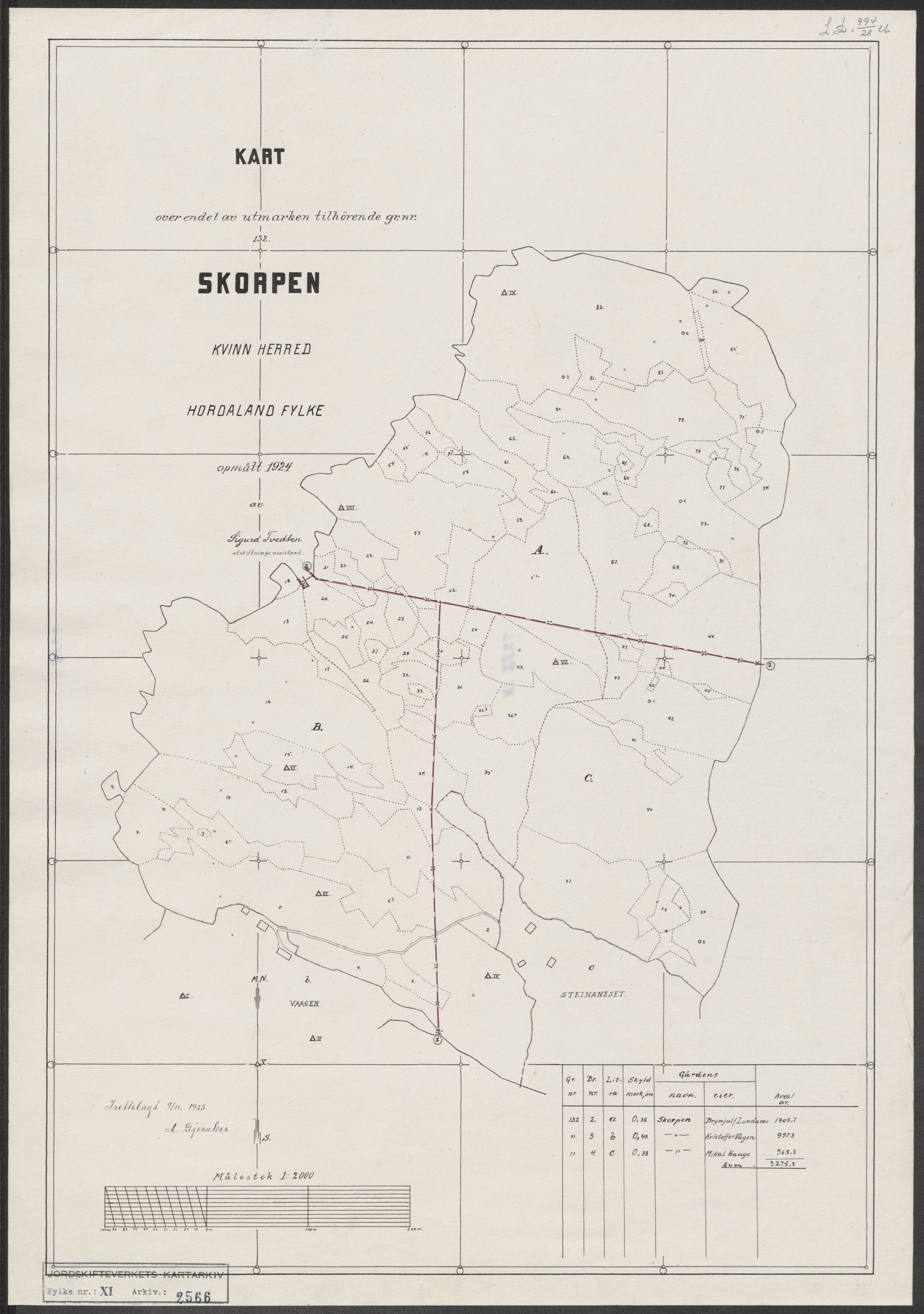 Jordskifteverkets kartarkiv, RA/S-3929/T, 1859-1988, s. 2878