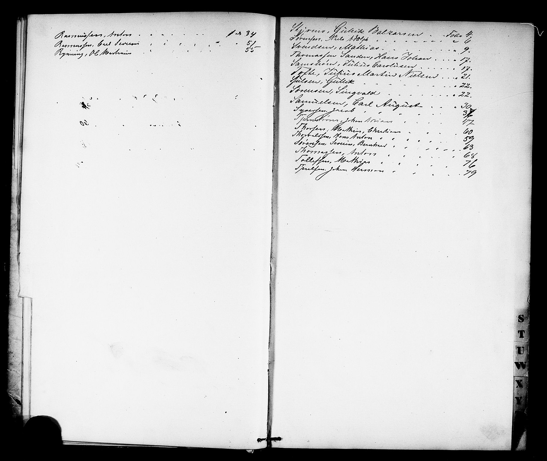 Horten innrulleringskontor, SAKO/A-785/F/Fb/L0001: Annotasjonsrulle, 1864-1868, s. 13