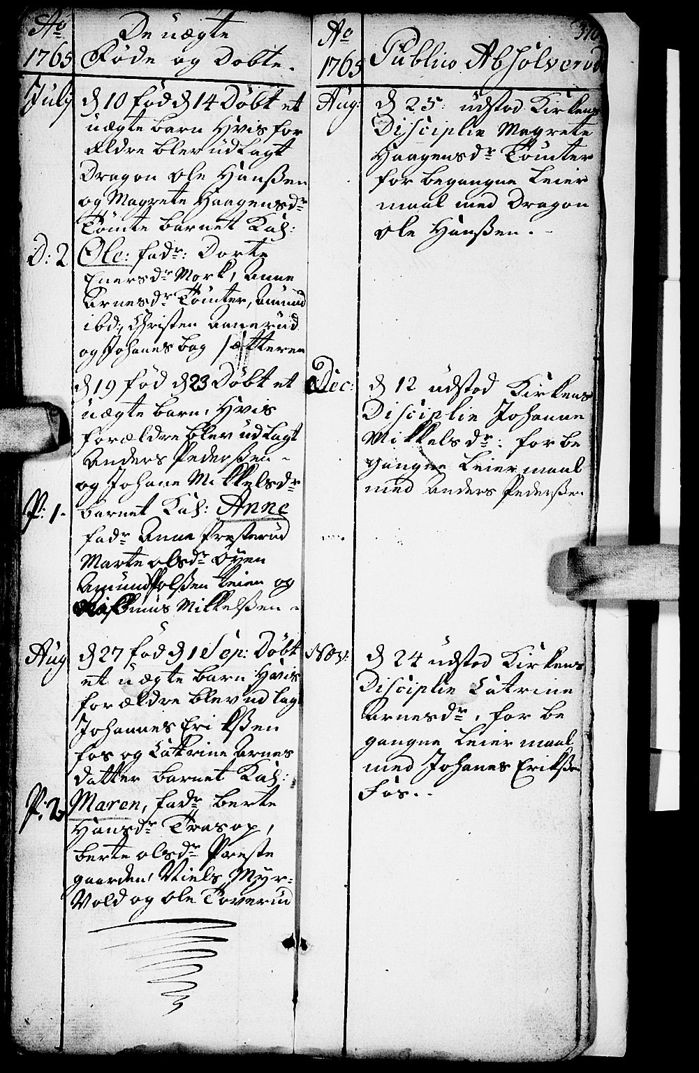 Aurskog prestekontor Kirkebøker, SAO/A-10304a/F/Fa/L0002: Ministerialbok nr. I 2, 1735-1766, s. 370