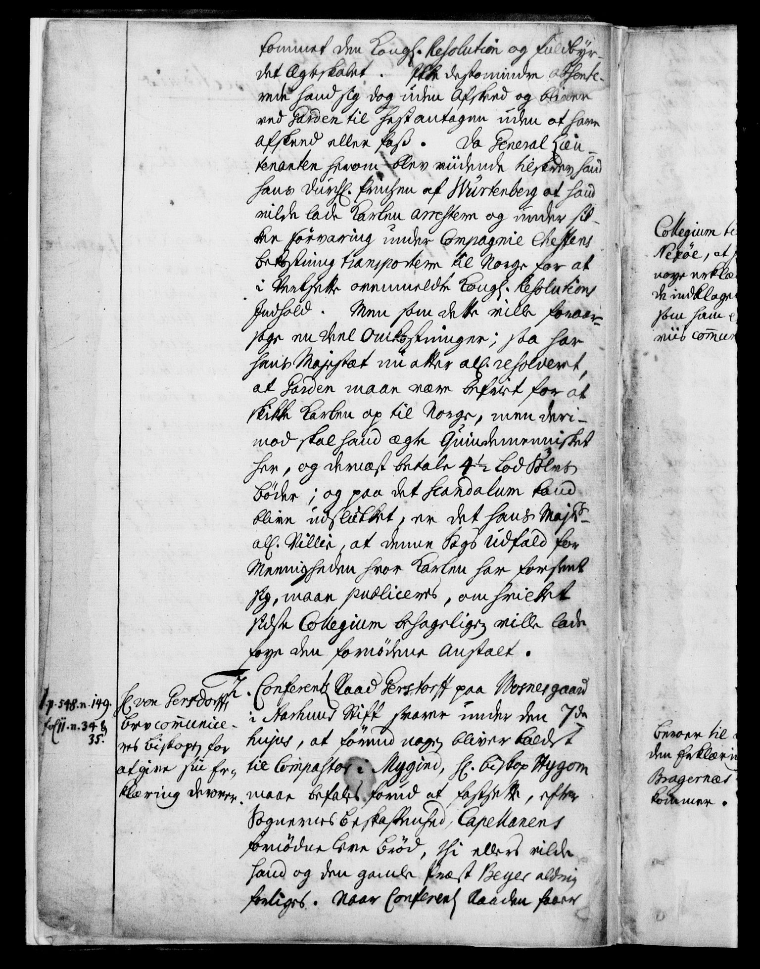 Generalkirkeinspektionskollegiet, DRA/A-0008/F4-01/F4-01-02: General Kirke-Inspections Collegii Hovedprotocoll, 1743-1747