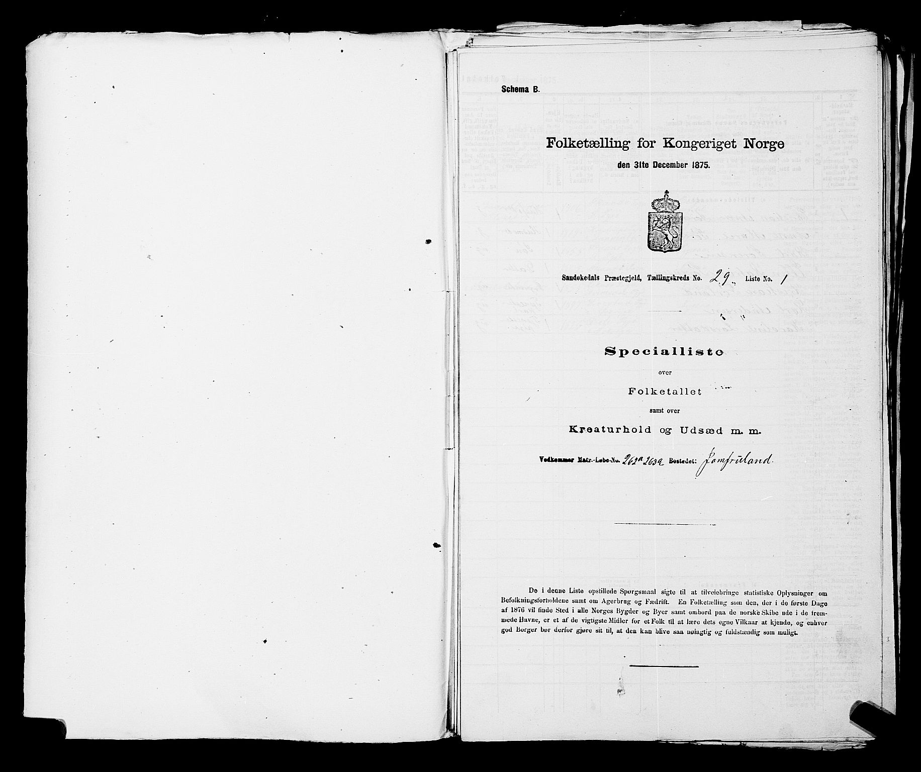 SAKO, Folketelling 1875 for 0816P Sannidal prestegjeld, 1875, s. 2232