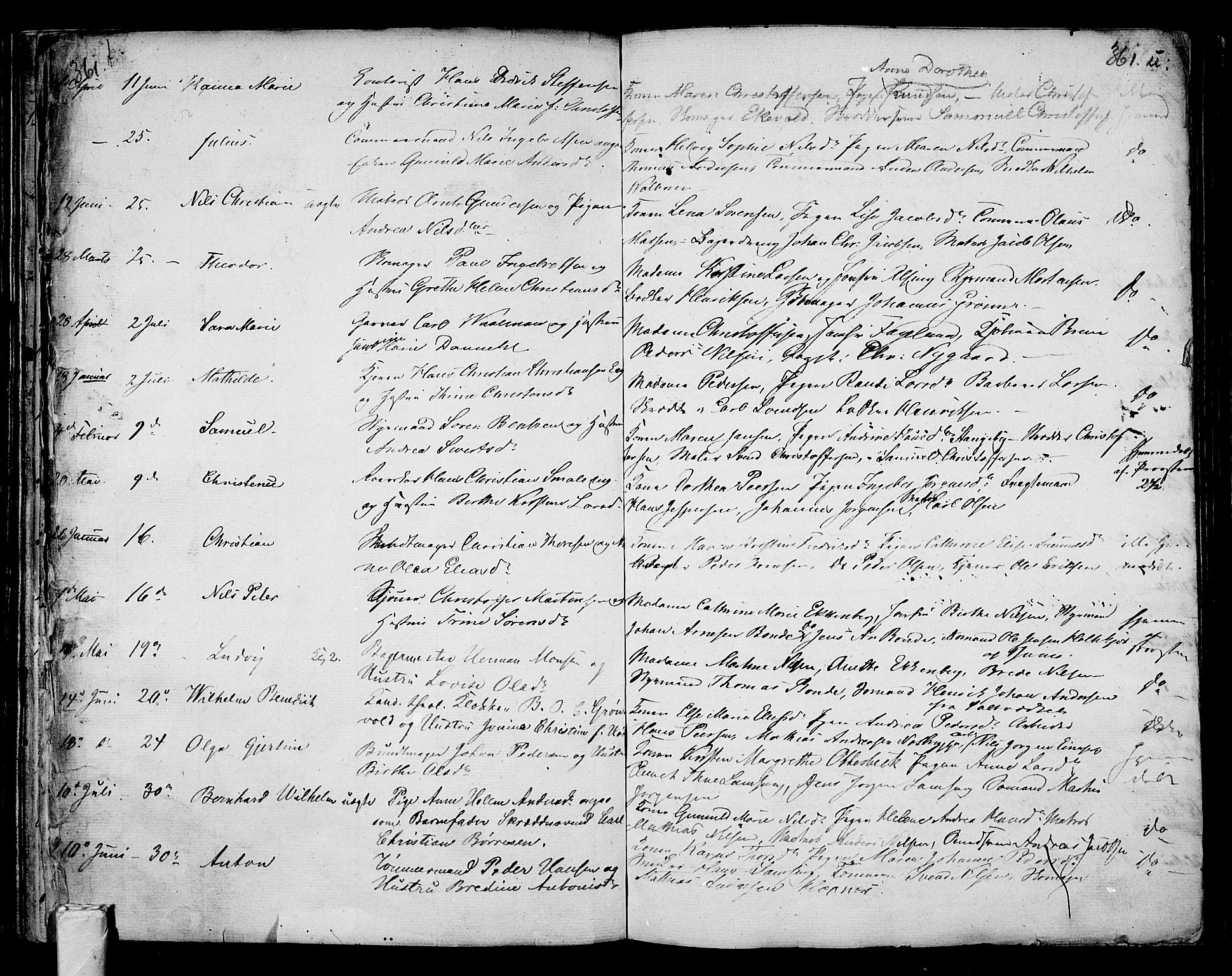Tønsberg kirkebøker, AV/SAKO-A-330/G/Ga/L0002: Klokkerbok nr. 2, 1827-1854