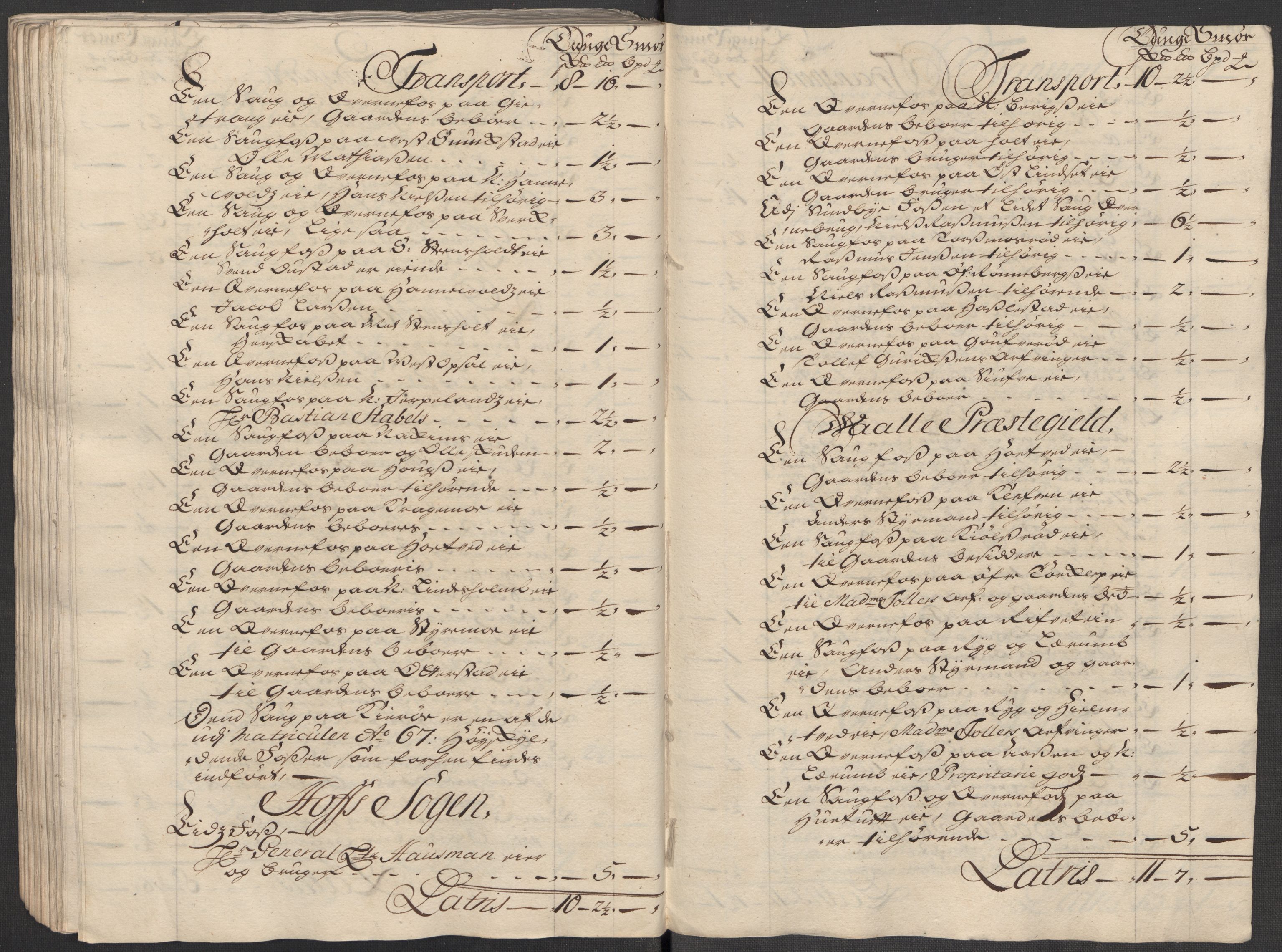 Rentekammeret inntil 1814, Reviderte regnskaper, Fogderegnskap, AV/RA-EA-4092/R32/L1879: Fogderegnskap Jarlsberg grevskap, 1714-1715, s. 114