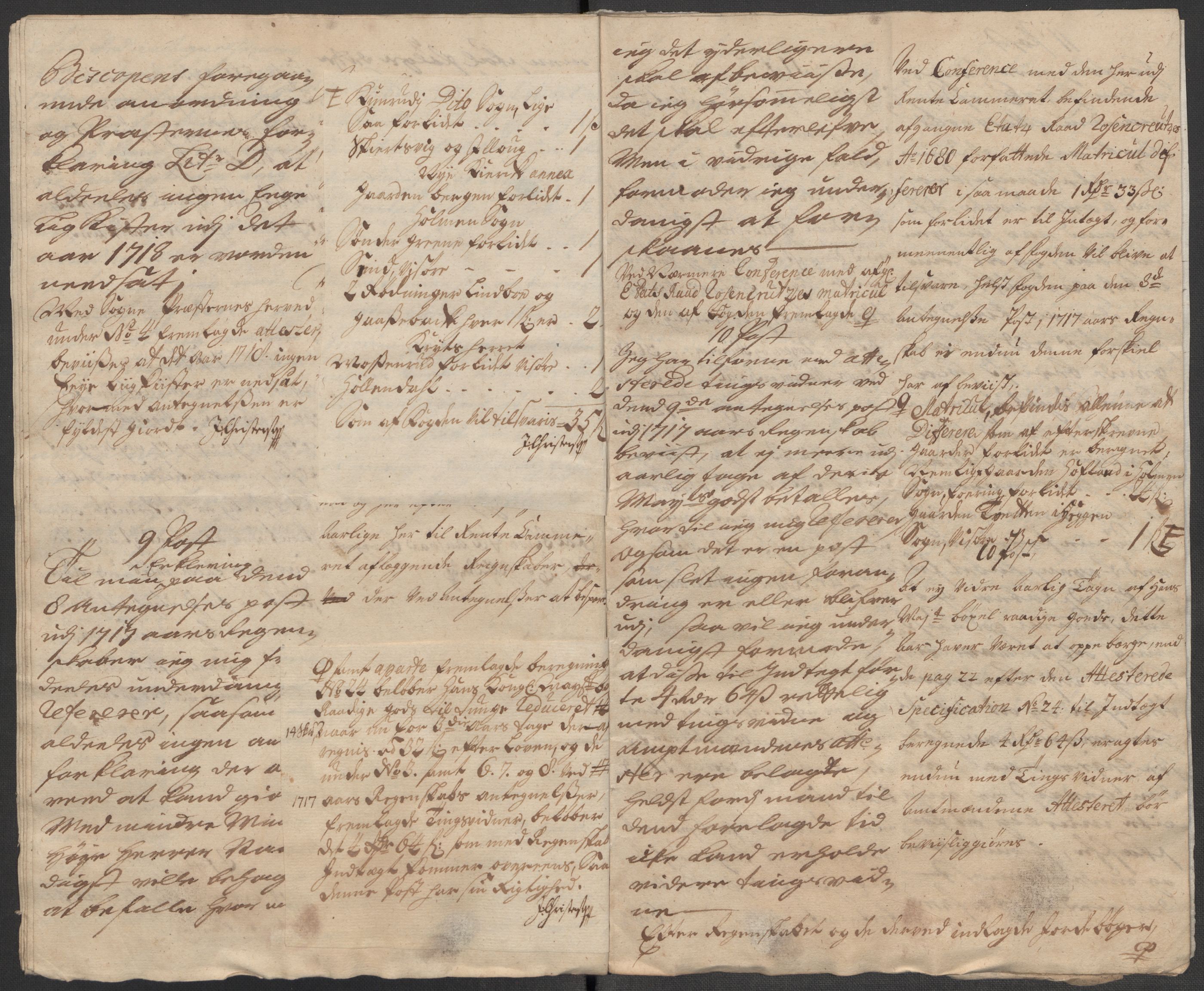 Rentekammeret inntil 1814, Reviderte regnskaper, Fogderegnskap, AV/RA-EA-4092/R31/L1712: Fogderegnskap Hurum, Røyken, Eiker, Lier og Buskerud, 1718, s. 290