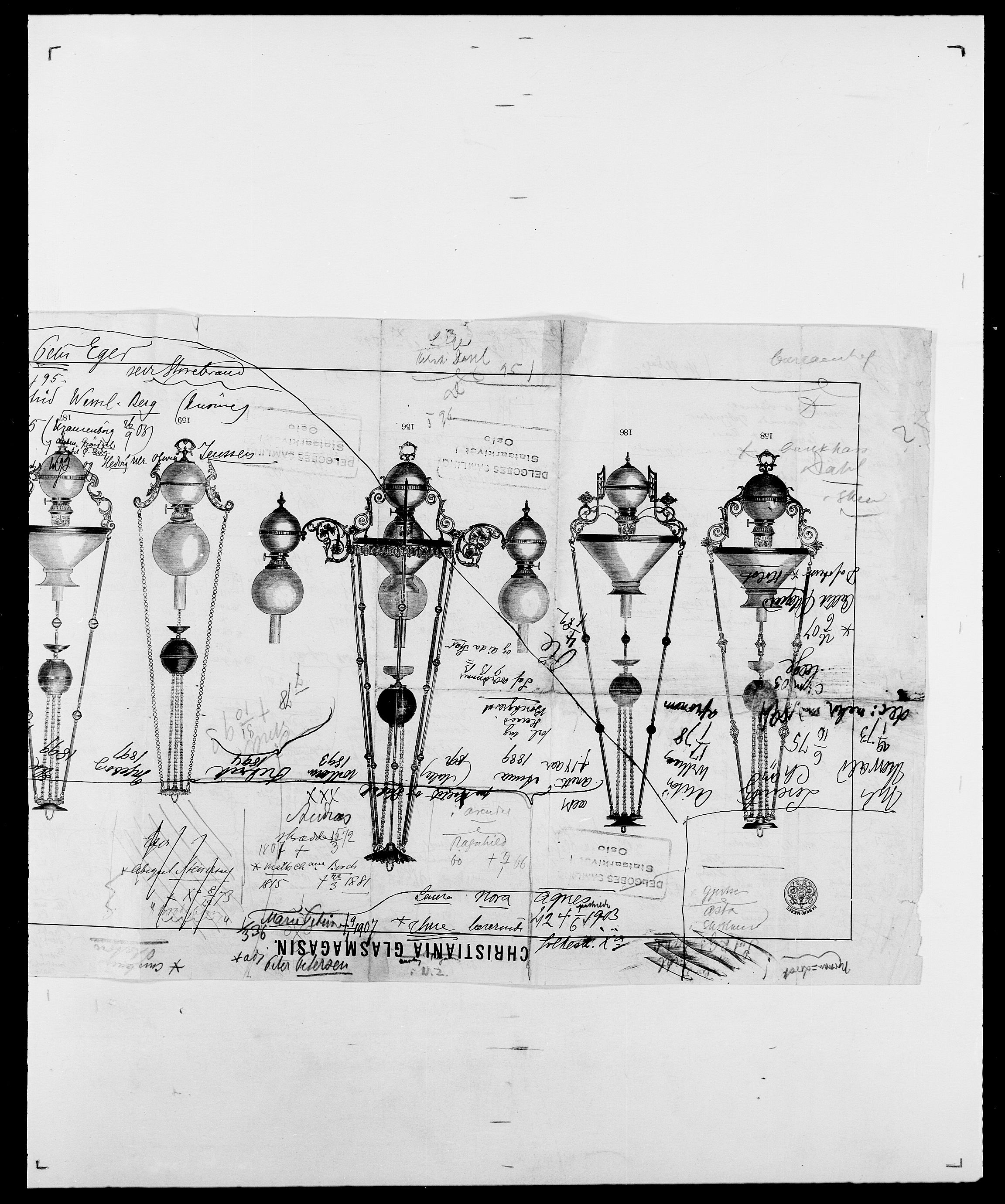 Delgobe, Charles Antoine - samling, AV/SAO-PAO-0038/D/Da/L0010: Dürendahl - Fagelund, s. 211