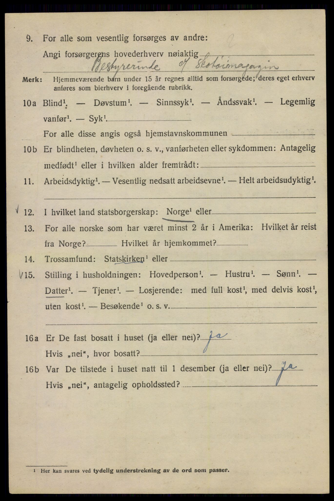 SAO, Folketelling 1920 for 0301 Kristiania kjøpstad, 1920, s. 554732