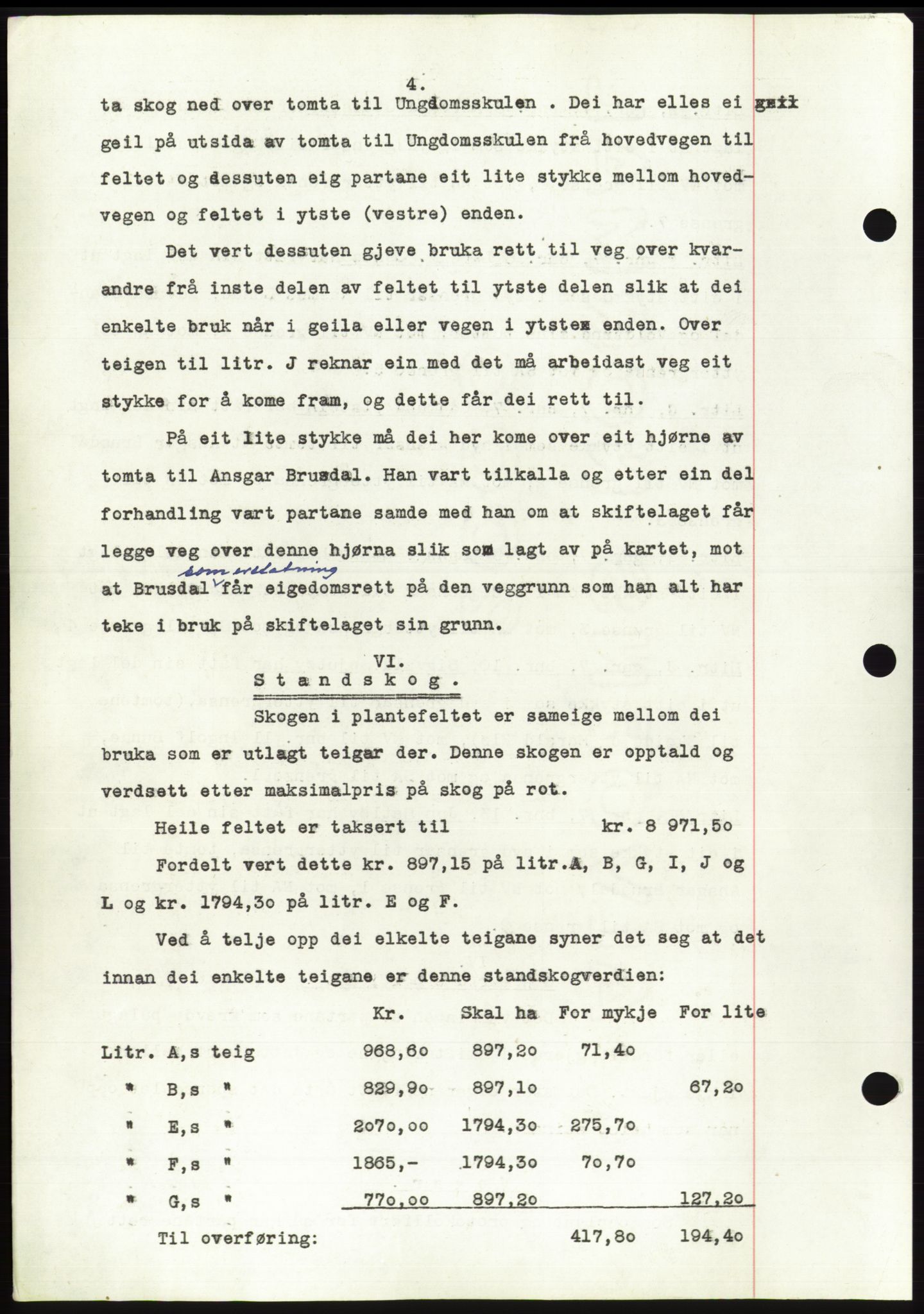 Søre Sunnmøre sorenskriveri, AV/SAT-A-4122/1/2/2C/L0099: Pantebok nr. 25A, 1954-1954, Dagboknr: 3324/1954