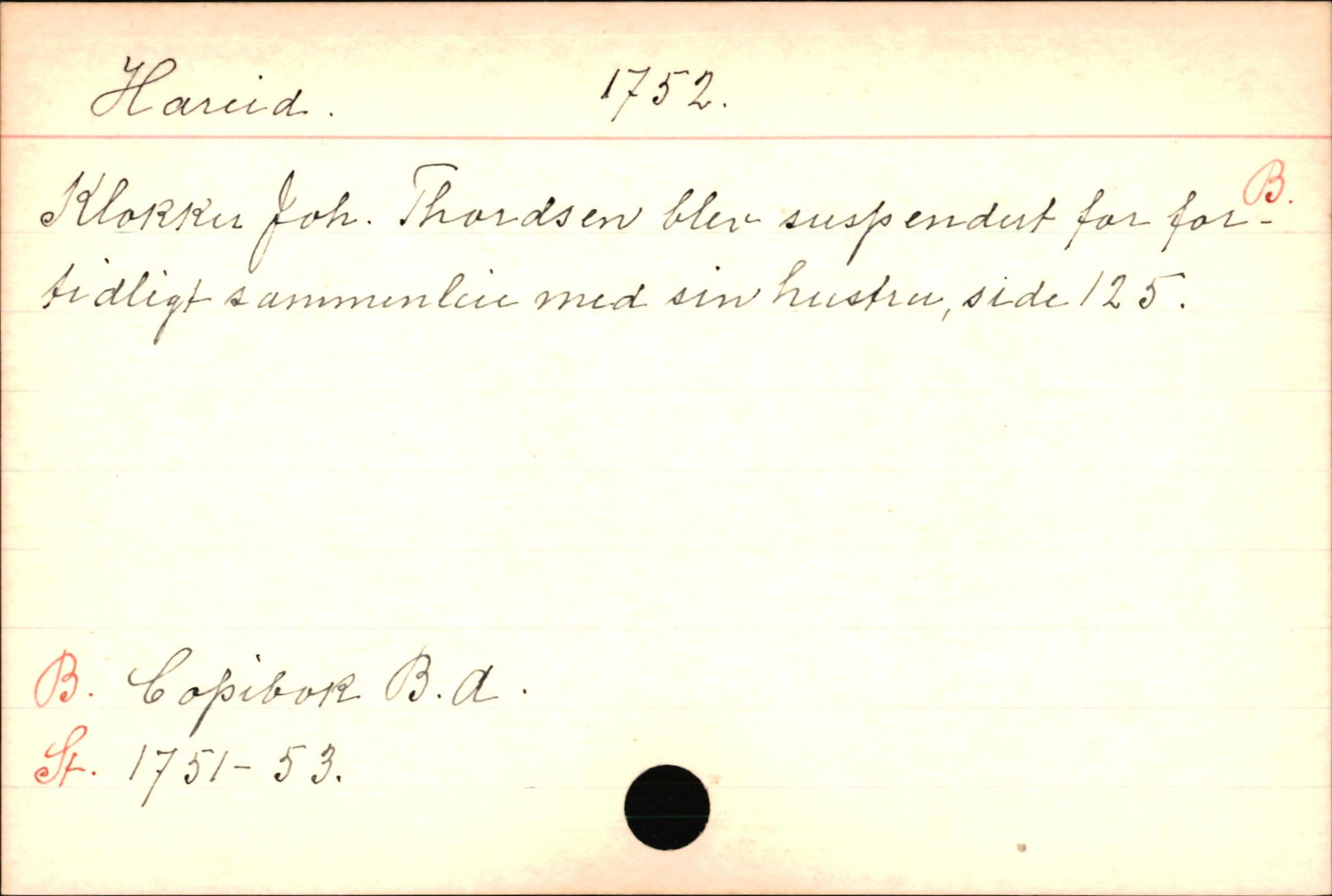 Haugen, Johannes - lærer, SAB/SAB/PA-0036/01/L0001: Om klokkere og lærere, 1521-1904, s. 10570