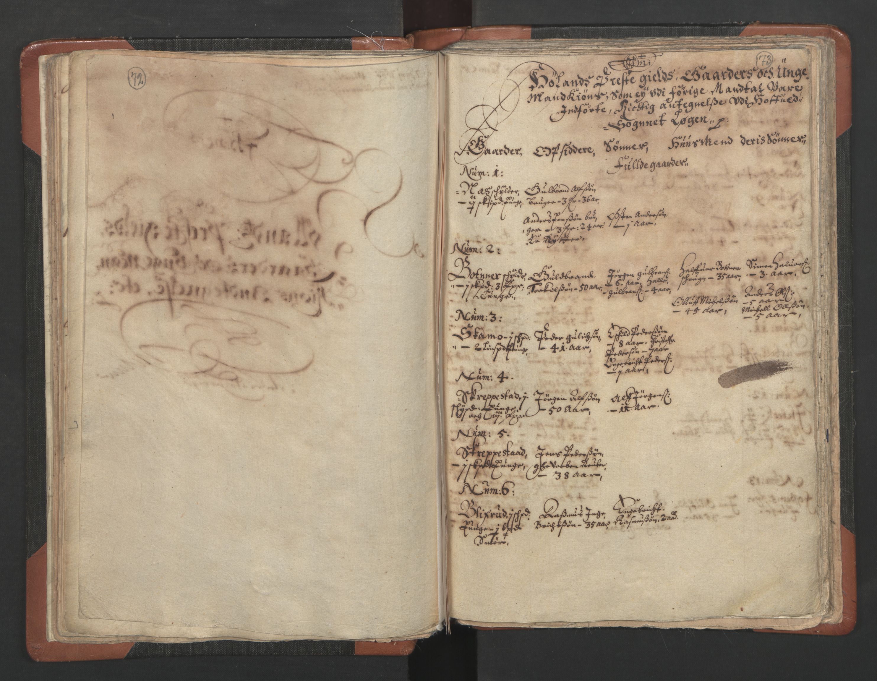 RA, Sogneprestenes manntall 1664-1666, nr. 3: Nedre Romerike prosti, 1664-1666, s. 72-73