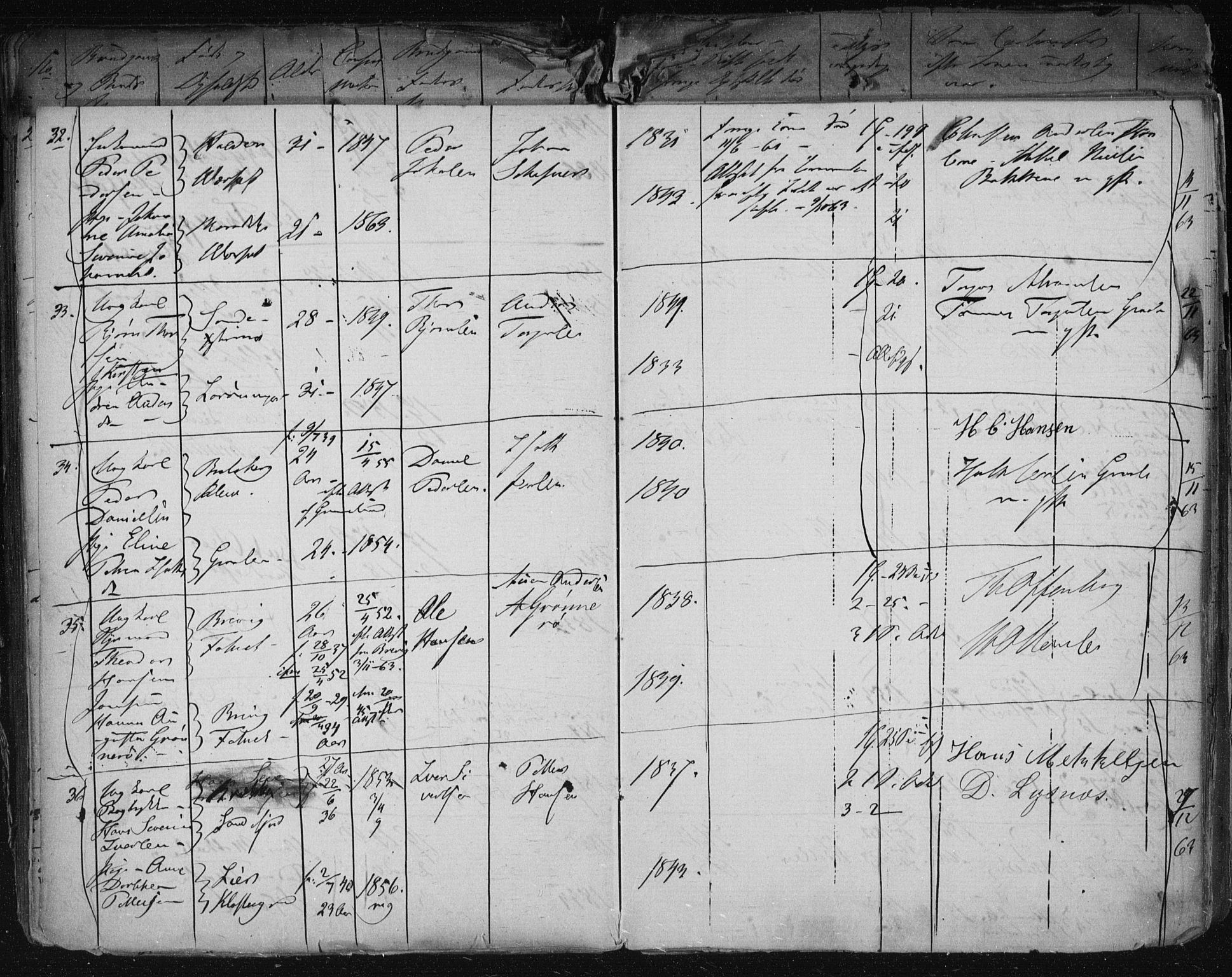 Solum kirkebøker, AV/SAKO-A-306/H/Ha/L0001: Lysningsprotokoll nr. I 1, 1846-1879