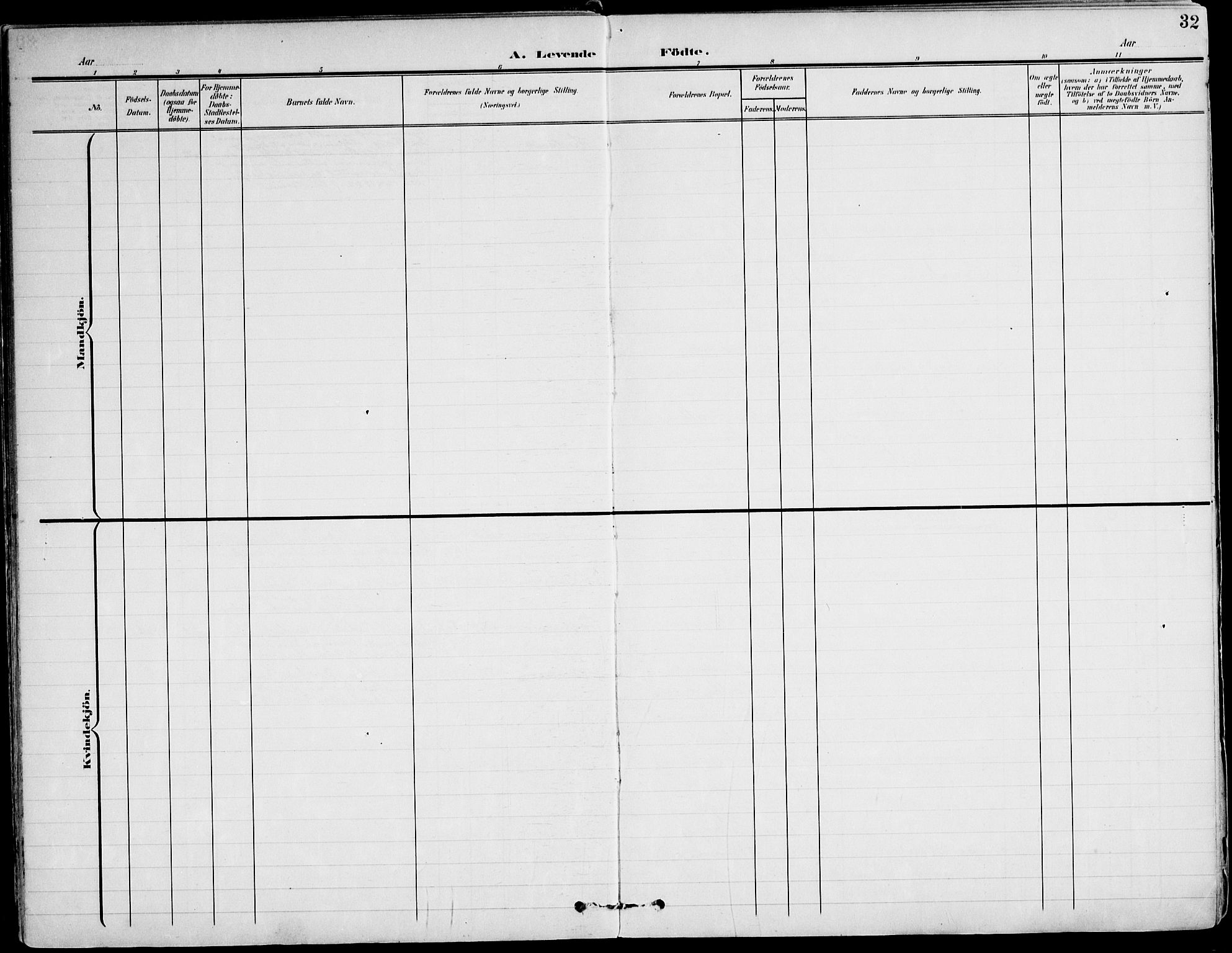 Ministerialprotokoller, klokkerbøker og fødselsregistre - Møre og Romsdal, SAT/A-1454/507/L0075: Ministerialbok nr. 507A10, 1901-1920, s. 32