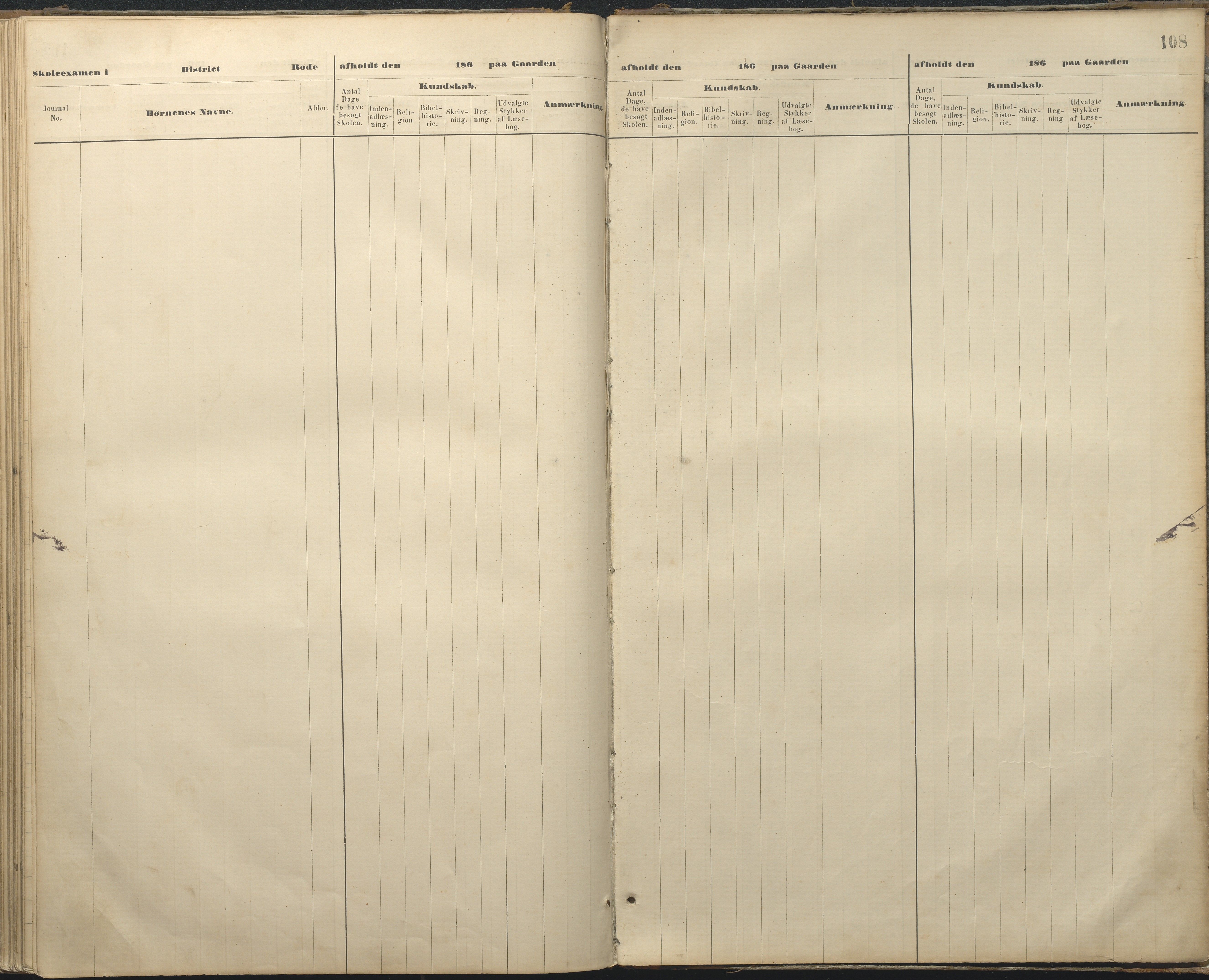 Øyestad kommune frem til 1979, AAKS/KA0920-PK/06/06A/L0048: Eksamensprotokoll, 1866-1879, s. 107