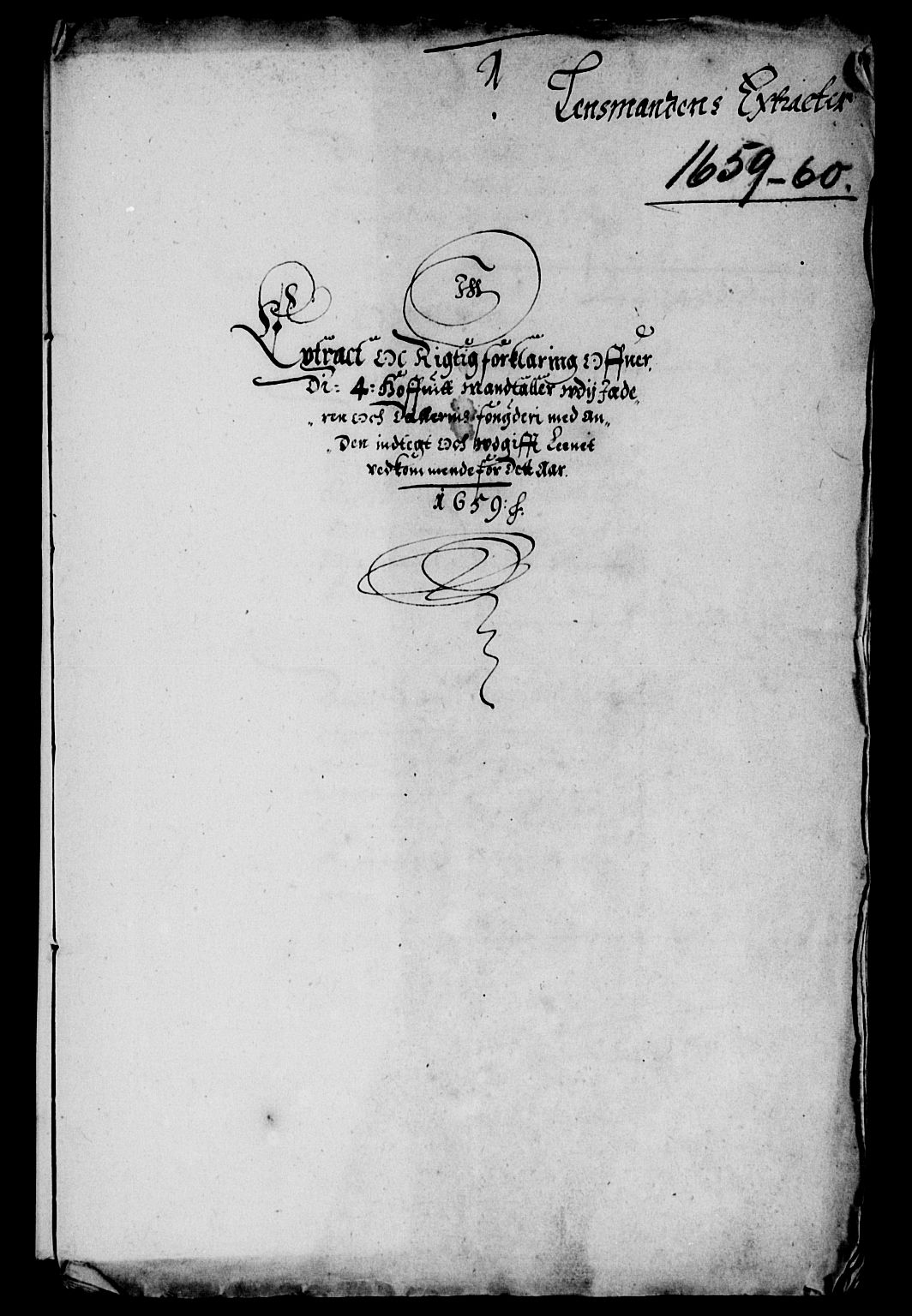 Rentekammeret inntil 1814, Reviderte regnskaper, Lensregnskaper, AV/RA-EA-5023/R/Rb/Rbs/L0041: Stavanger len, 1658-1660