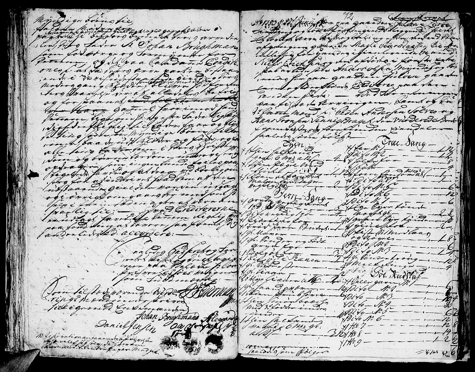 Helgeland sorenskriveri, AV/SAT-A-0004/3/3A/L0028: Konseptprotokoll 13, 1753, s. 70b-71a