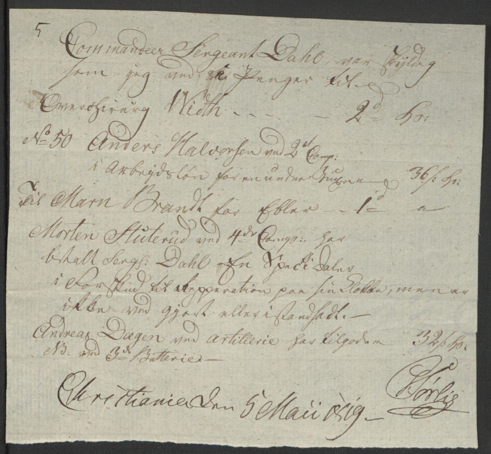 Forsvaret, Generalauditøren, AV/RA-RAFA-1772/F/Fj/Fjb/L0005: Skifter 1818 - 1823, 1818-1823, s. 96