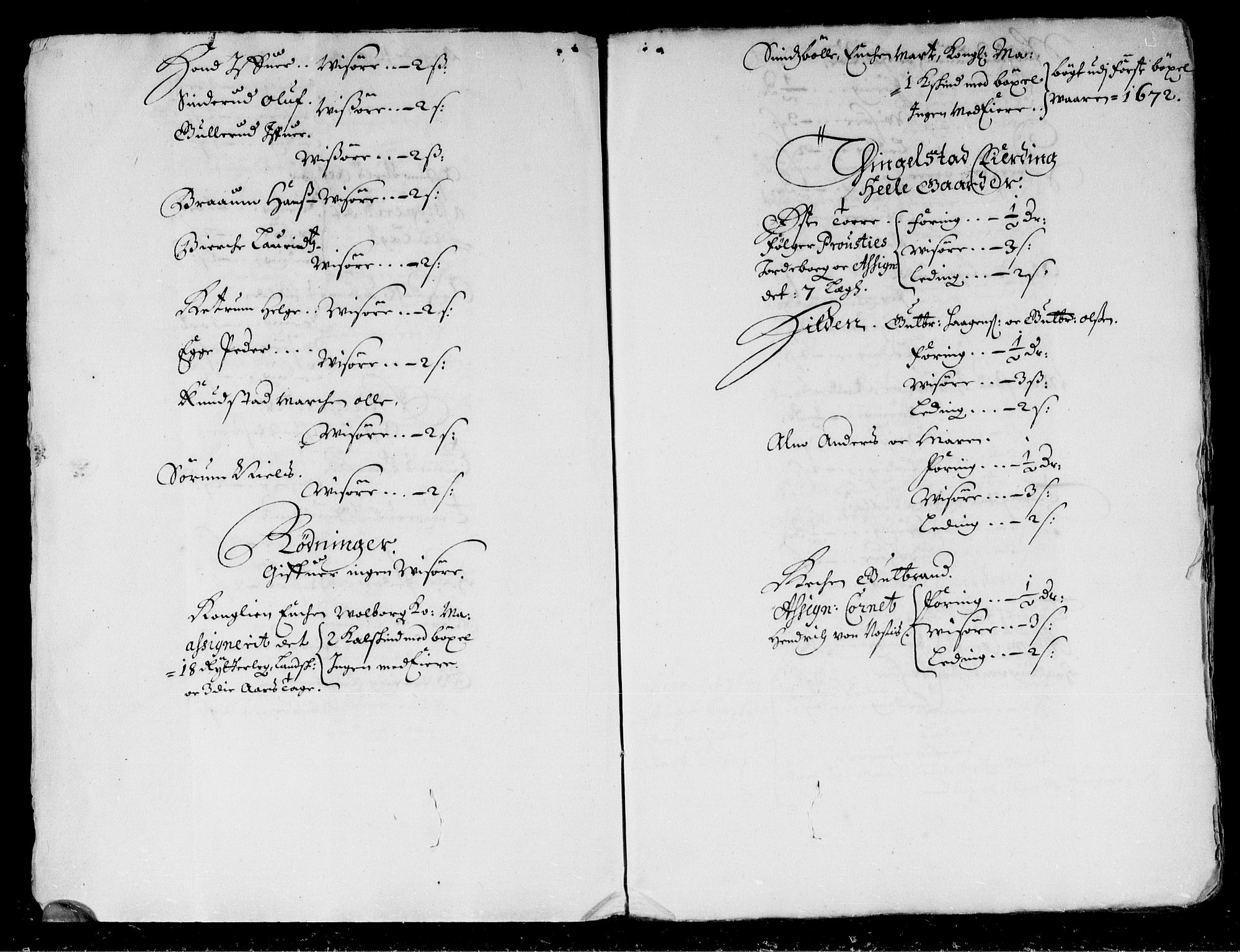 Rentekammeret inntil 1814, Reviderte regnskaper, Stiftamtstueregnskaper, Landkommissariatet på Akershus og Akershus stiftamt, AV/RA-EA-5869/R/Rb/L0078: Akershus stiftamt, 1671