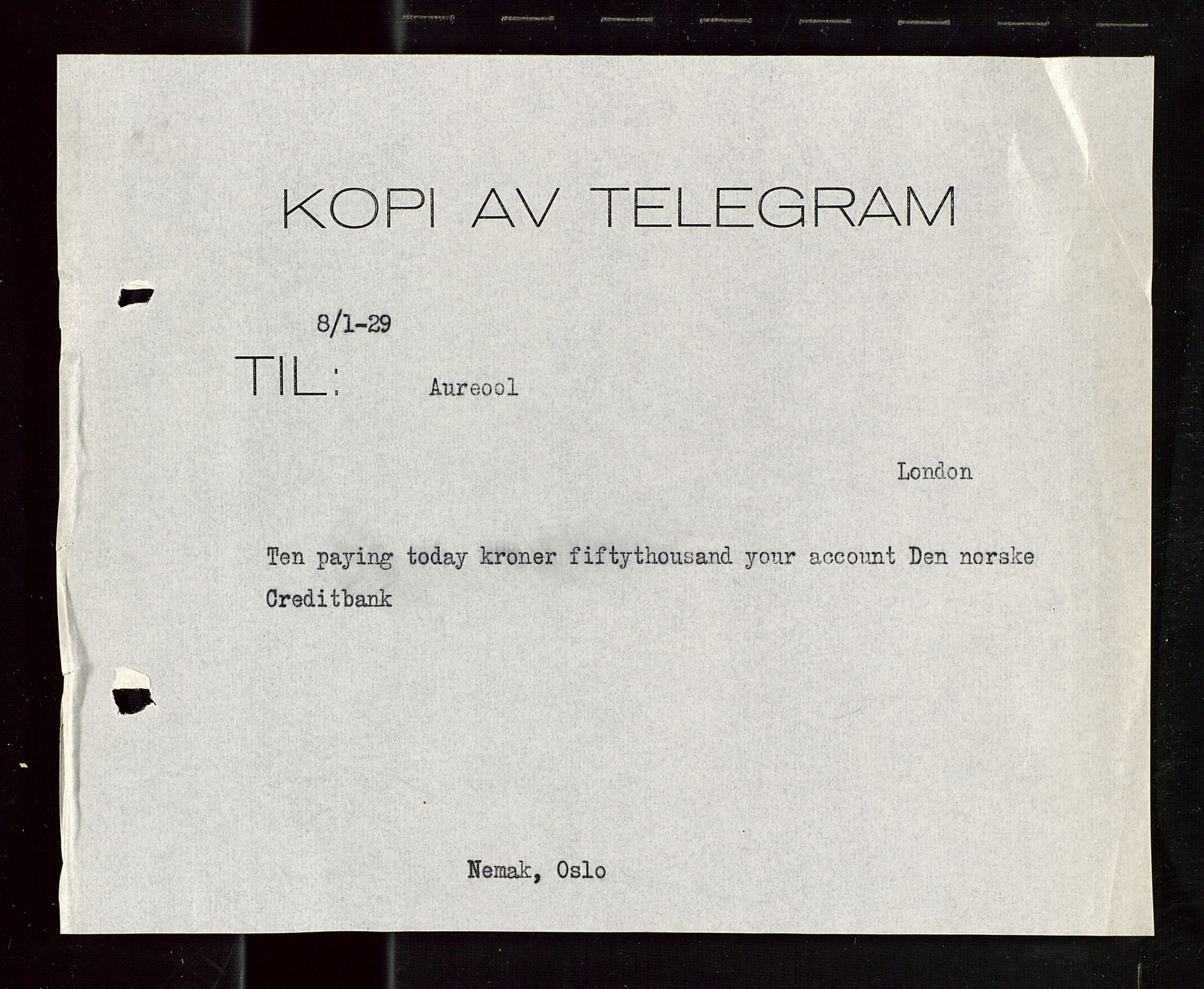 Pa 1521 - A/S Norske Shell, SAST/A-101915/E/Ea/Eaa/L0016: Sjefskorrespondanse, 1929, s. 193