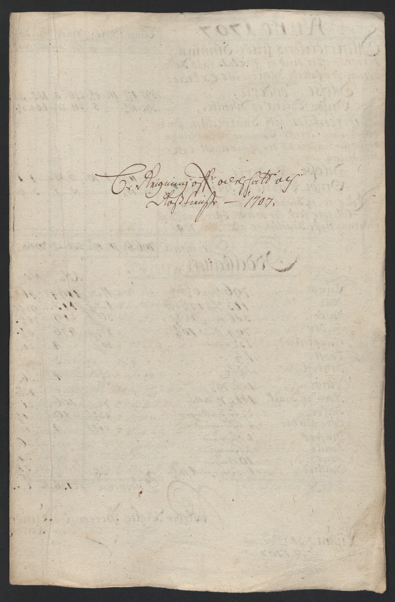 Rentekammeret inntil 1814, Reviderte regnskaper, Fogderegnskap, AV/RA-EA-4092/R04/L0134: Fogderegnskap Moss, Onsøy, Tune, Veme og Åbygge, 1707-1708, s. 40