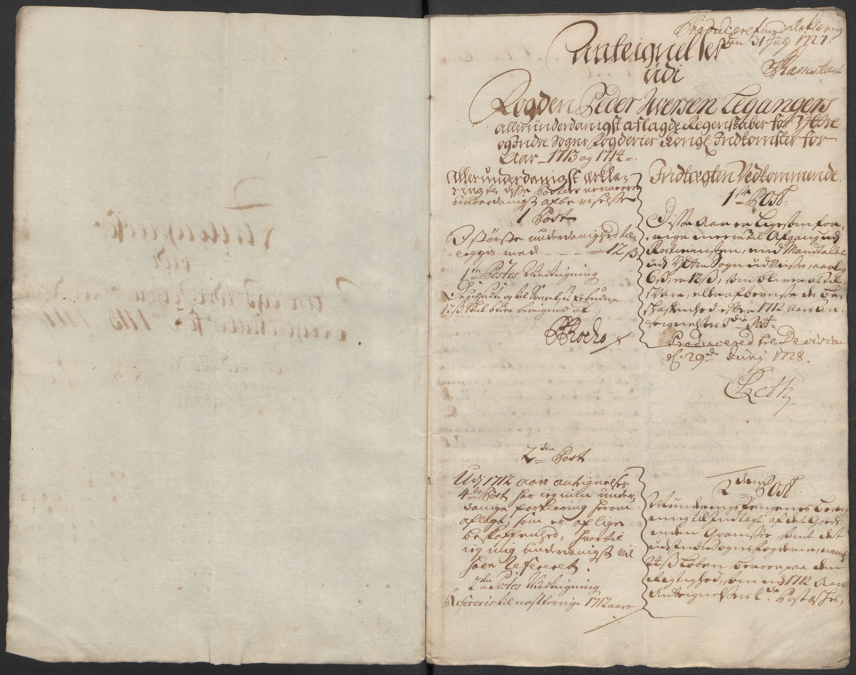 Rentekammeret inntil 1814, Reviderte regnskaper, Fogderegnskap, RA/EA-4092/R52/L3319: Fogderegnskap Sogn, 1713-1714, s. 435