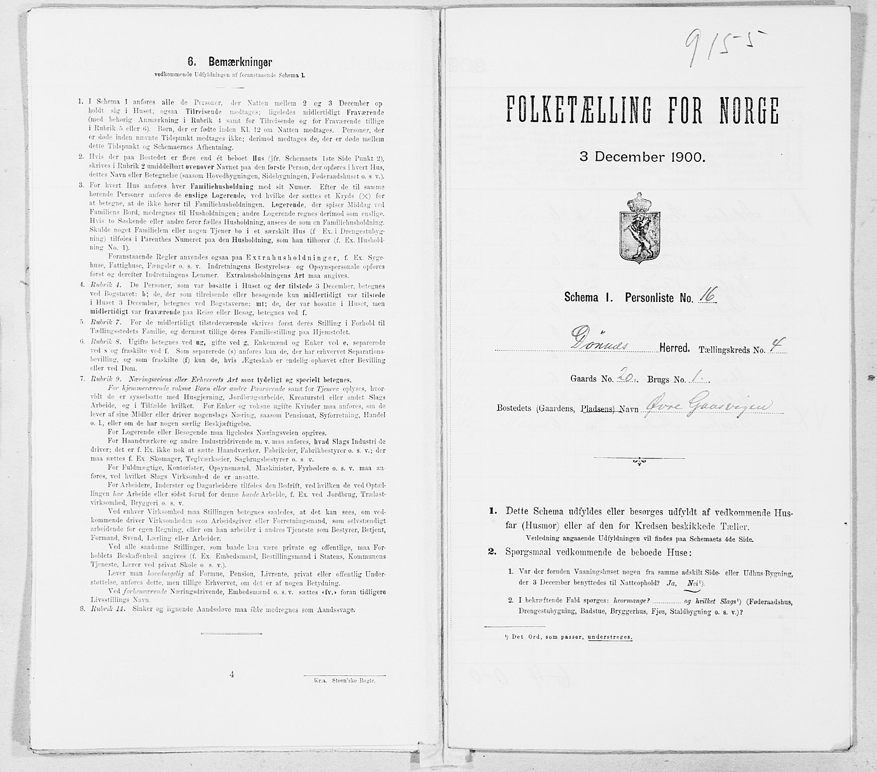 SAT, Folketelling 1900 for 1827 Dønnes herred, 1900, s. 587