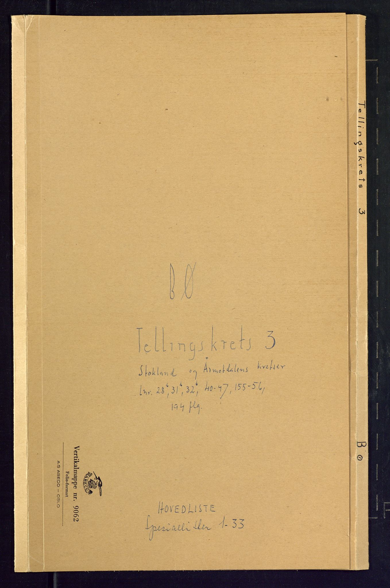 SAKO, Folketelling 1875 for 0821P Bø prestegjeld, 1875, s. 9