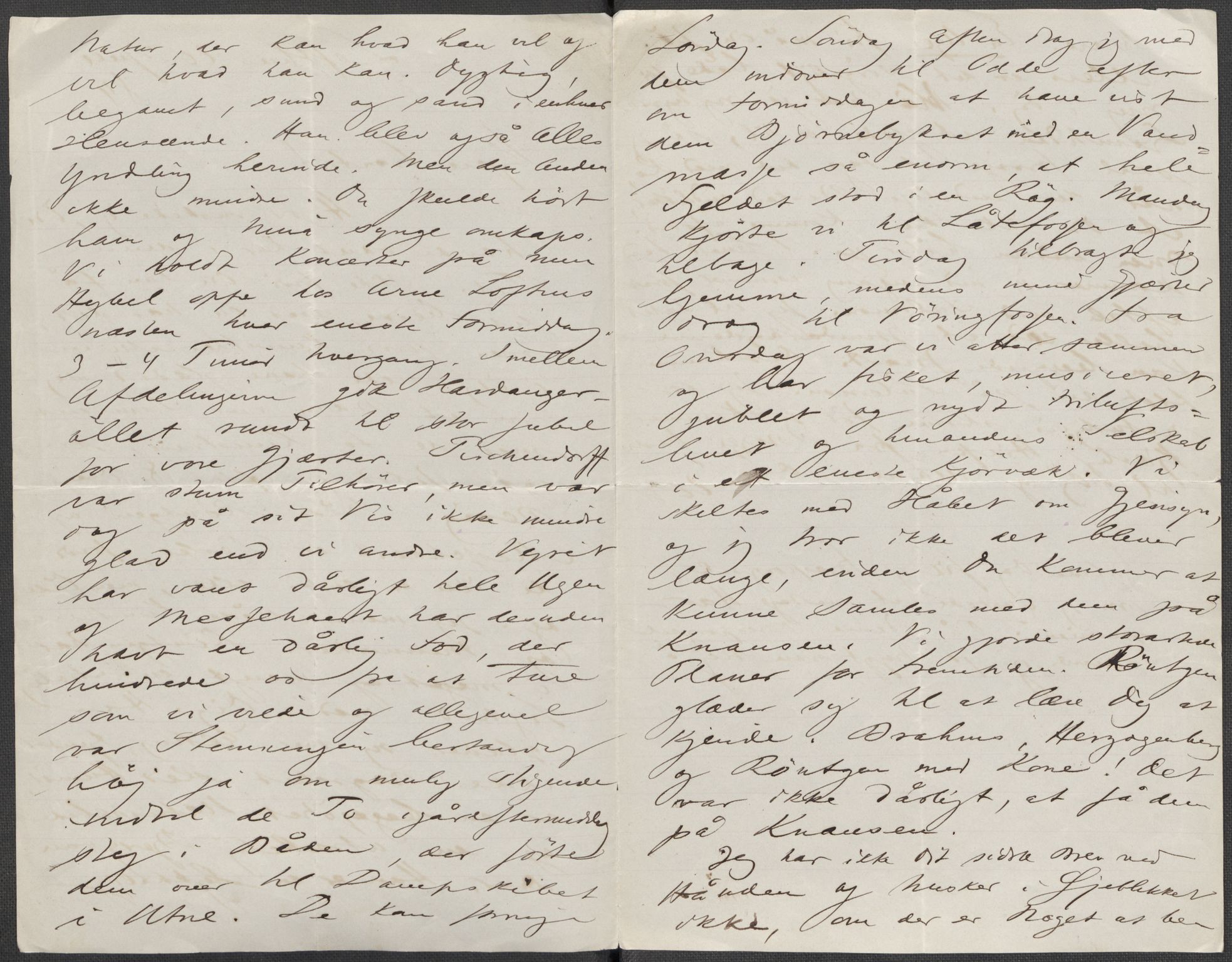 Beyer, Frants, RA/PA-0132/F/L0001: Brev fra Edvard Grieg til Frantz Beyer og "En del optegnelser som kan tjene til kommentar til brevene" av Marie Beyer, 1872-1907, s. 137