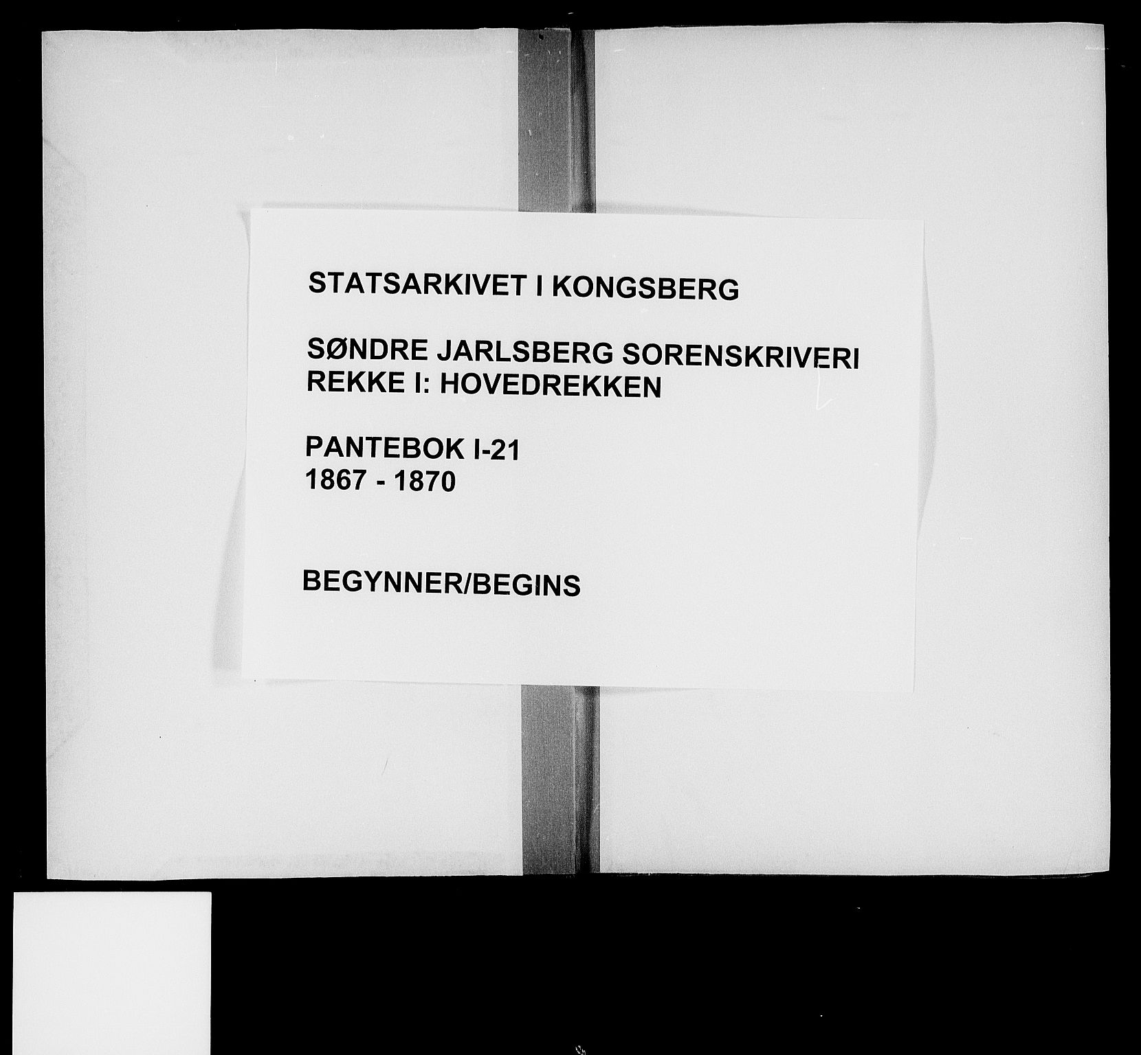 Søndre Jarlsberg sorenskriveri, SAKO/A-129/G/Ga/Gaa/L0021: Pantebok nr. I 21, 1867-1870