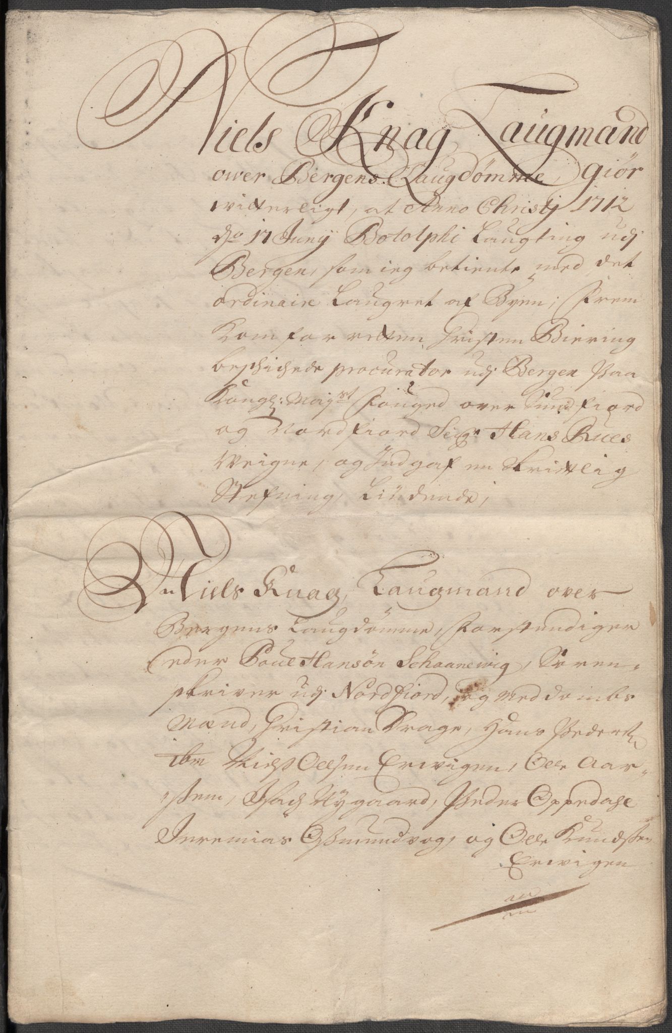 Rentekammeret inntil 1814, Reviderte regnskaper, Fogderegnskap, AV/RA-EA-4092/R53/L3435: Fogderegnskap Sunn- og Nordfjord, 1712, s. 198