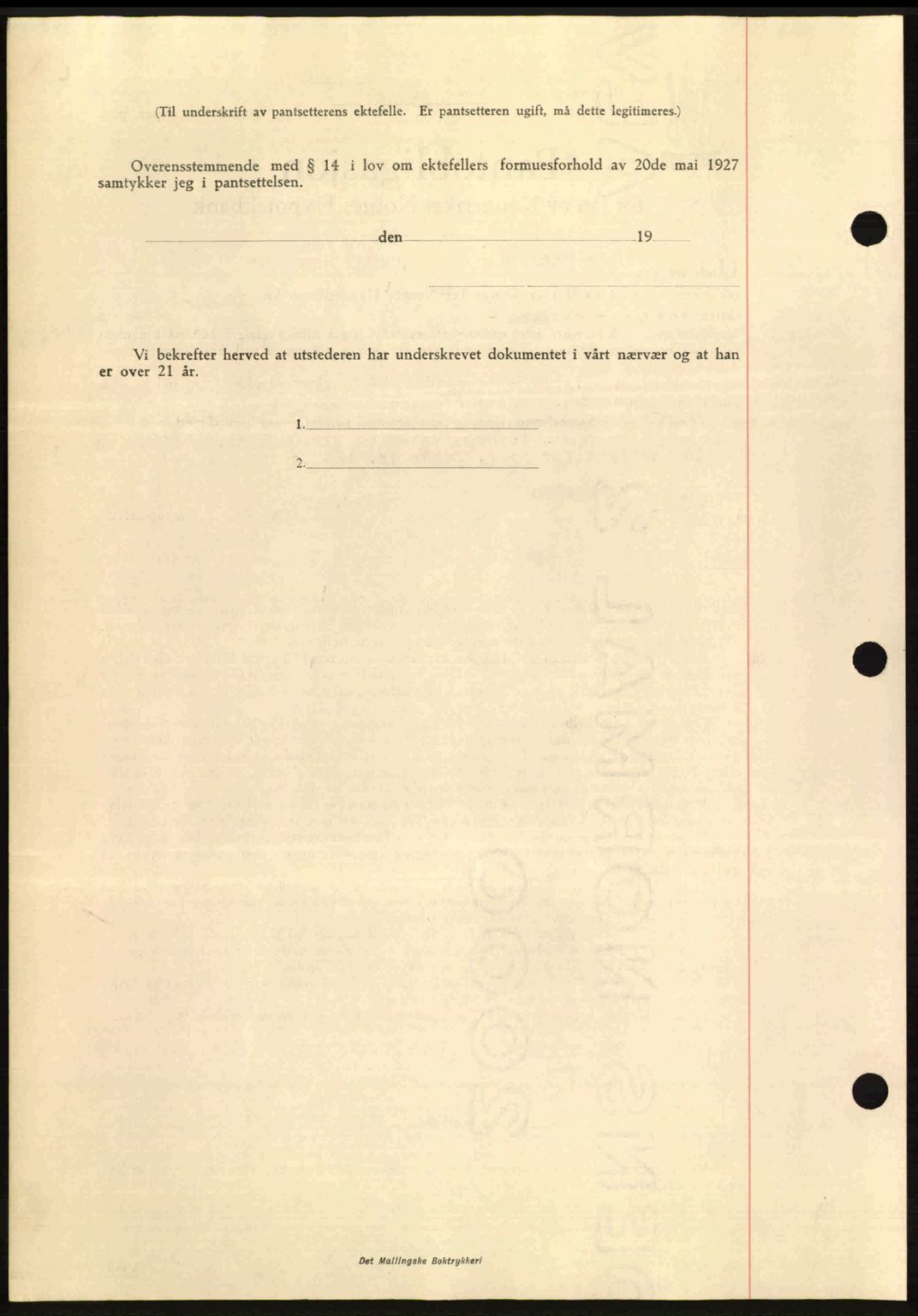 Hitra sorenskriveri, AV/SAT-A-0018/2/2C/2Ca: Pantebok nr. B1, 1939-1949, Dagboknr: 862/1948