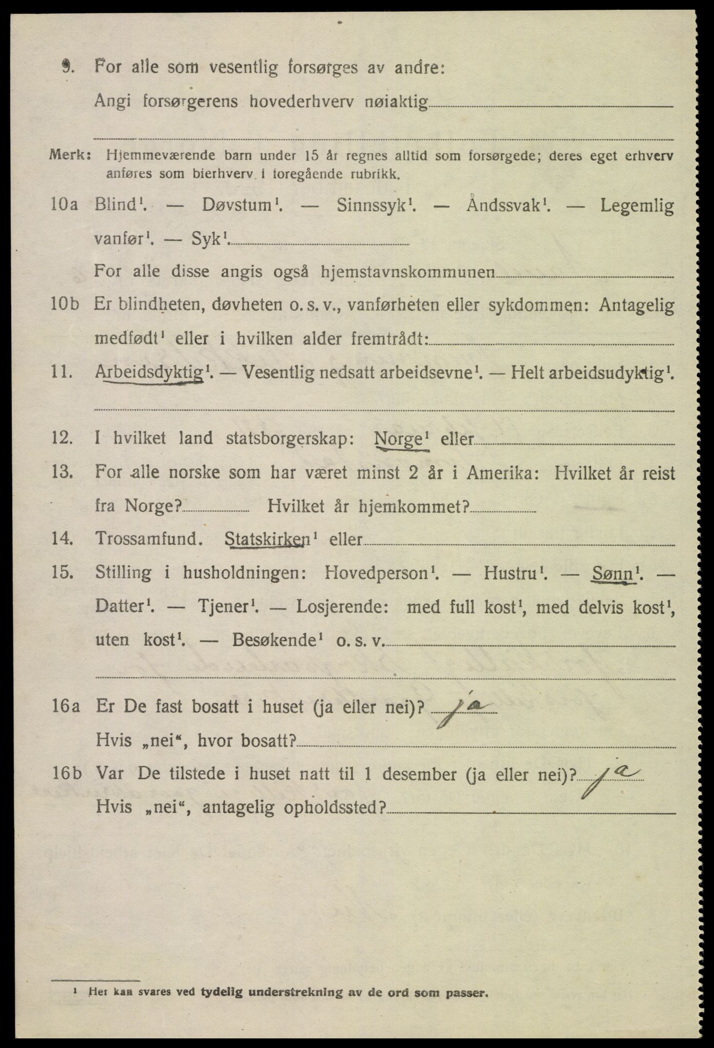 SAK, Folketelling 1920 for 0929 Åmli herred, 1920, s. 2700