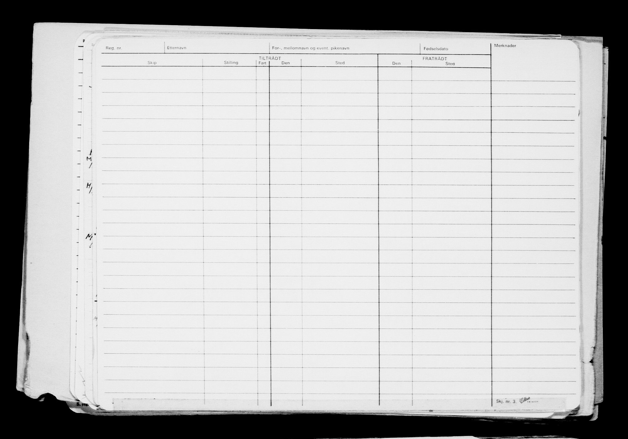 Direktoratet for sjømenn, AV/RA-S-3545/G/Gb/L0213: Hovedkort, 1922, s. 162
