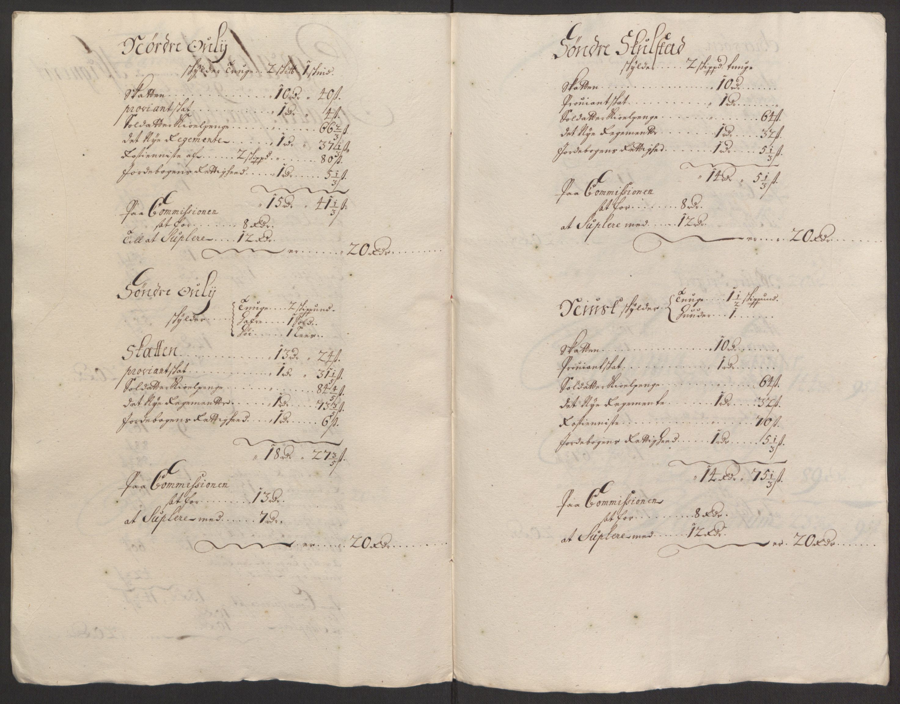Rentekammeret inntil 1814, Reviderte regnskaper, Fogderegnskap, RA/EA-4092/R13/L0833: Fogderegnskap Solør, Odal og Østerdal, 1695, s. 288